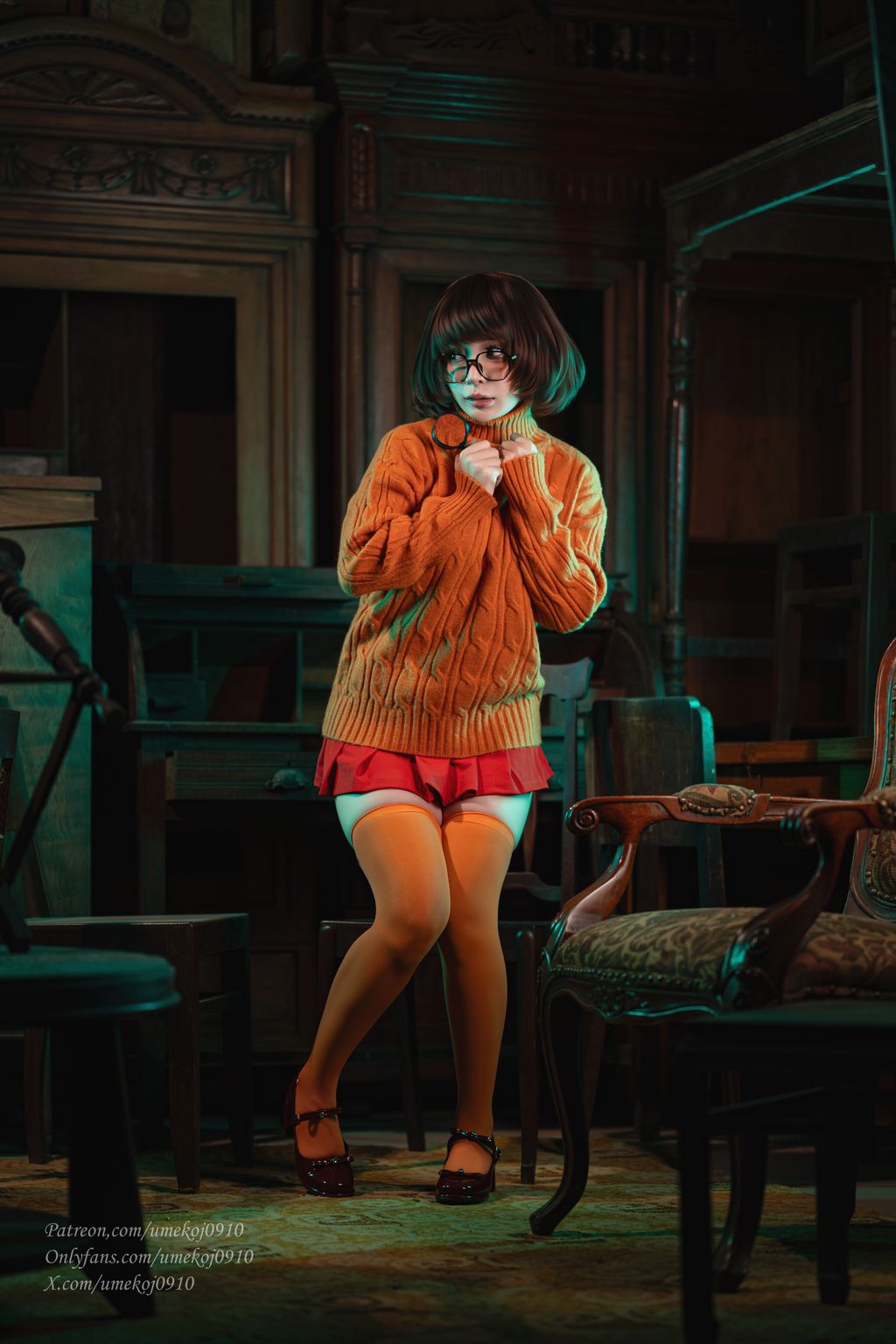 Coser@UmekoJ: Velma 「Scooby Doo」 (89 photos + 10 videos) 3 Coser@UmekoJ: Velma 「Scooby Doo」 (89 photos + 10 videos) 3