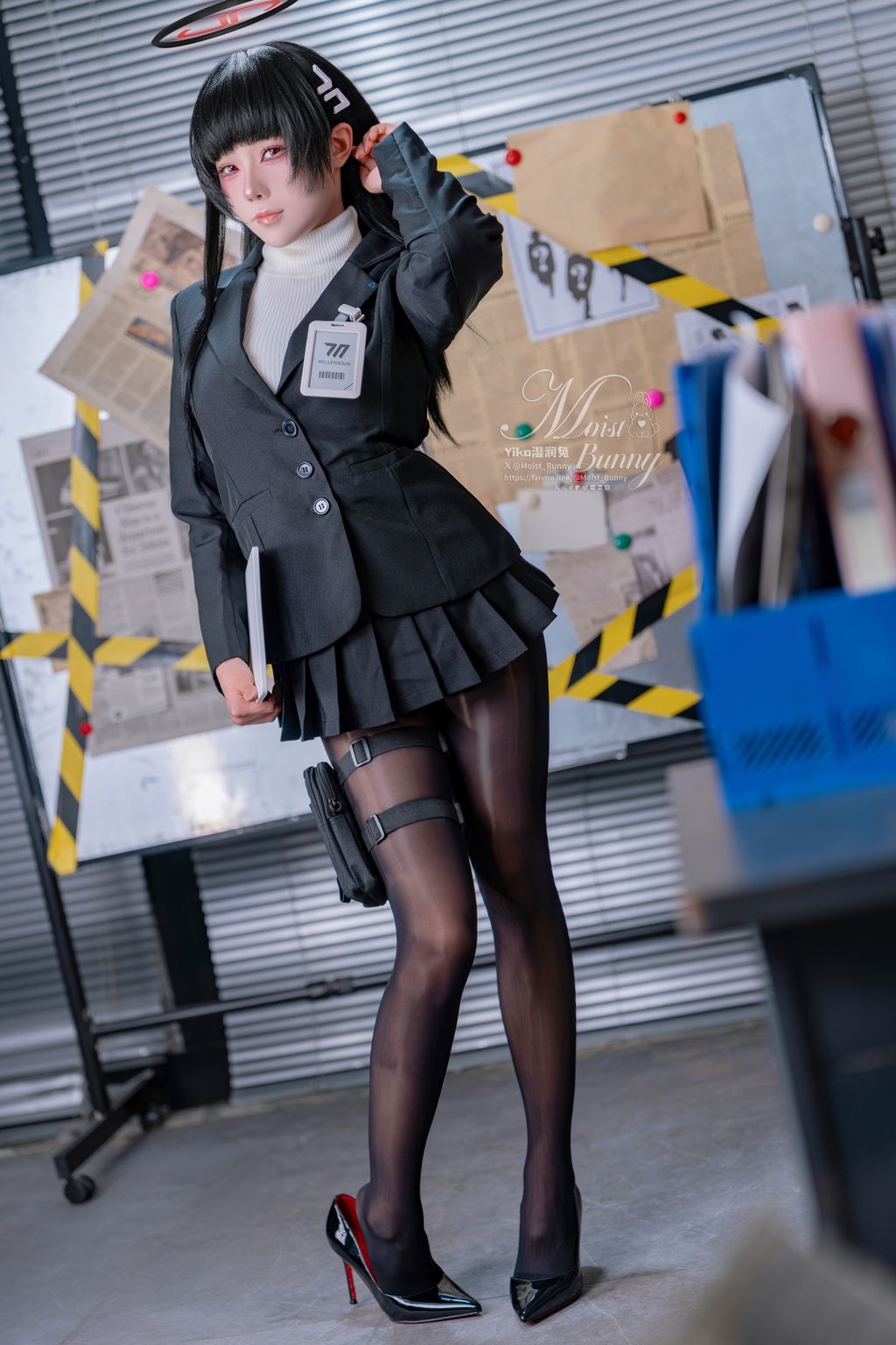 Coser@黏黏团子兔: 2026年02月作品『碧蓝档案-调月莉音』 (94 photos + 2 videos) 4 Coser@黏黏团子兔: 2026年02月作品『碧蓝档案-调月莉音』 (94 photos + 2 videos) 4
