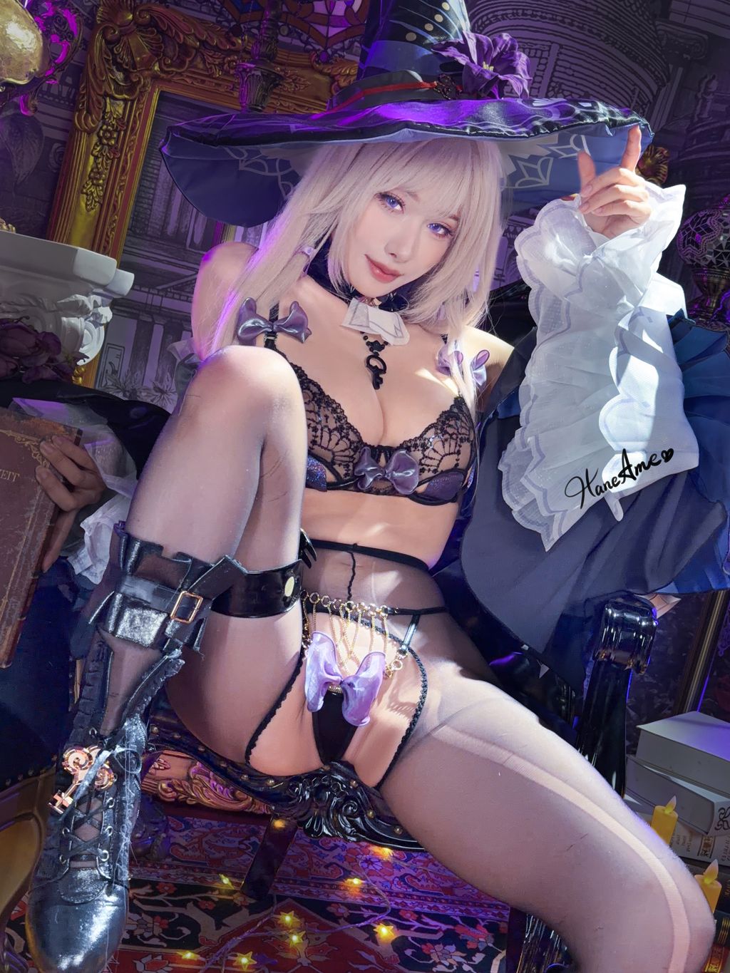 Coser@Hane Ame: 2026年01月 Honkai Star Rail The Herta 星穹鐵道 大黑塔 (42 photos + 5 videos) 4 Coser@Hane Ame: 2026年01月 Honkai Star Rail The Herta 星穹鐵道 大黑塔 (42 photos + 5 videos) 4