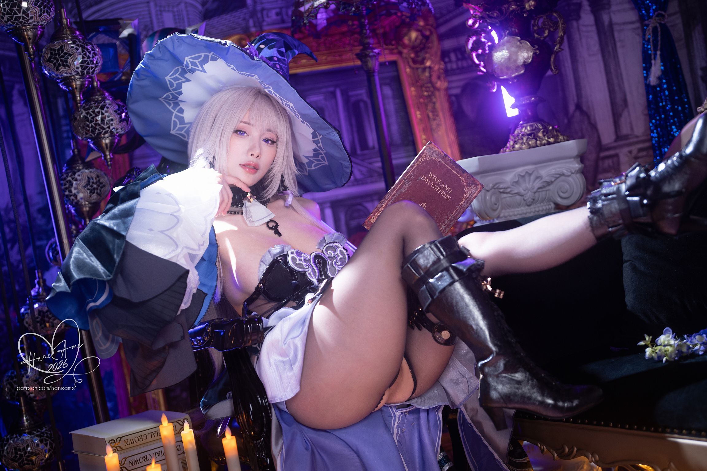Coser@Hane Ame: 2026年01月 Honkai Star Rail The Herta 星穹鐵道 大黑塔 (42 photos + 5 videos)