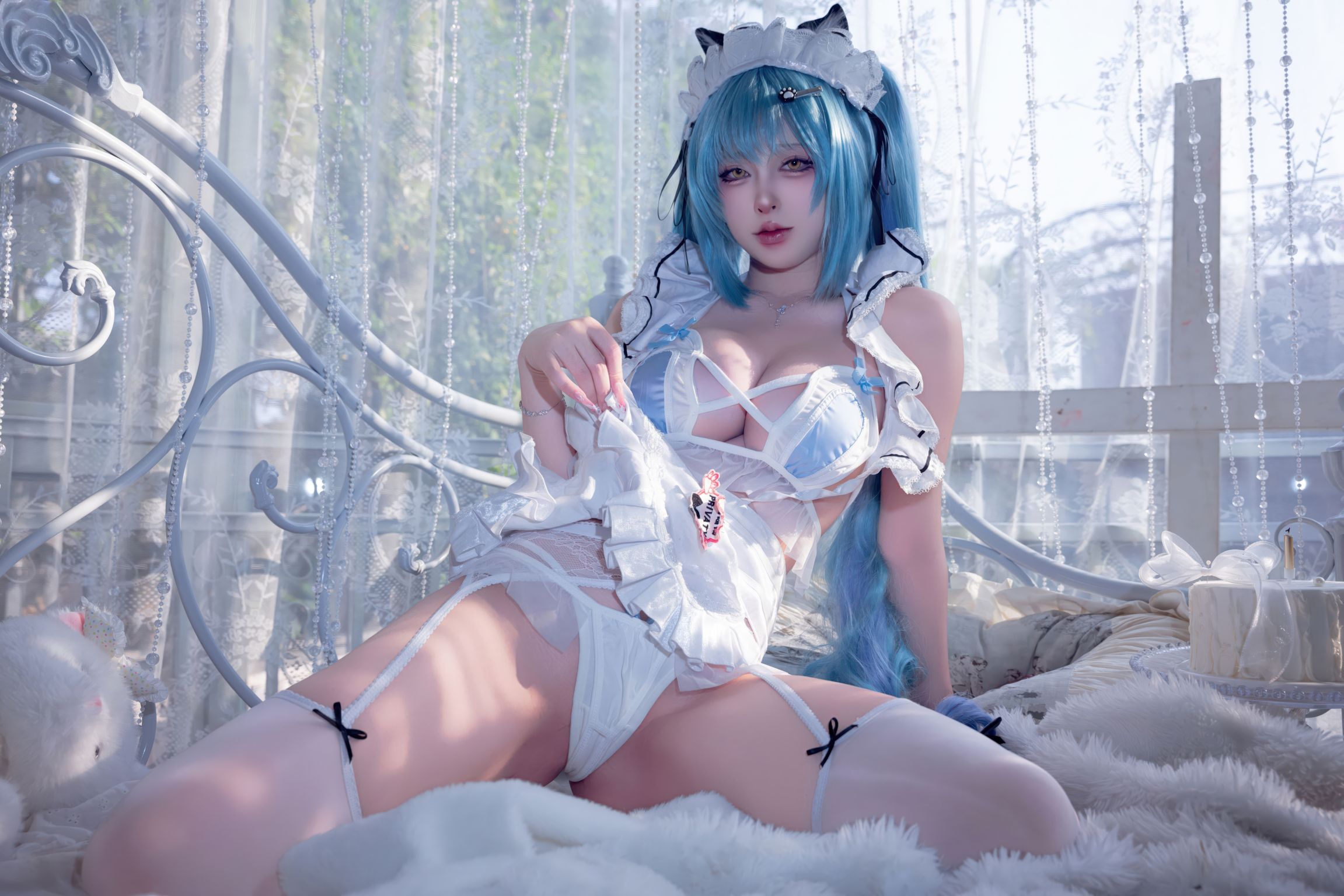Coser@清水由乃: Nikke胜利女神 普利瓦蒂 (85 photos + 1 video)