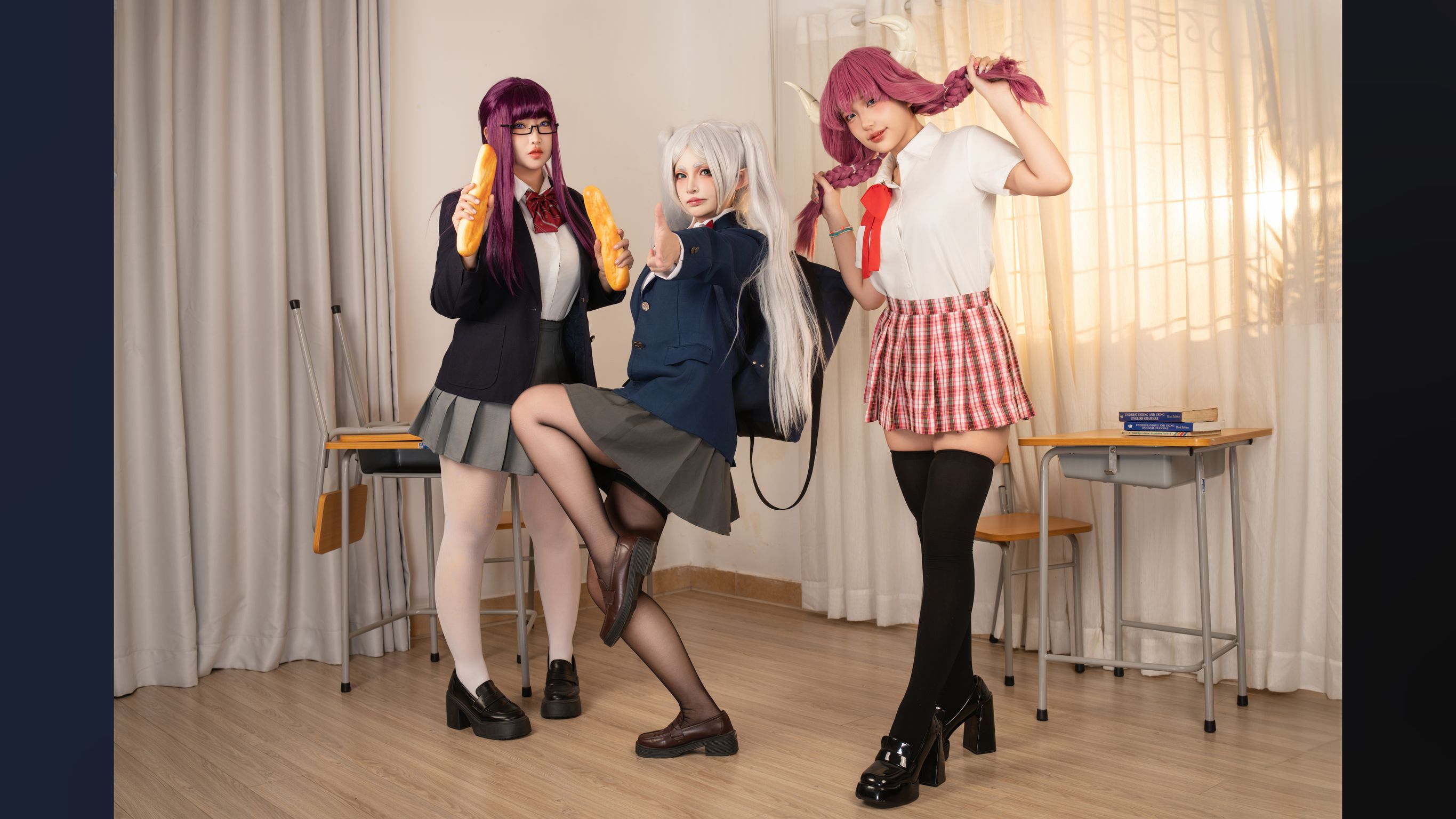Coser@PuyPuy: Aura JK & 阿乌拉 JK & 芙莉莲 & 菲伦 (204 photos + 29 videos) 1 Coser@PuyPuy: Aura JK & 阿乌拉 JK & 芙莉莲 & 菲伦 (204 photos + 29 videos) 1