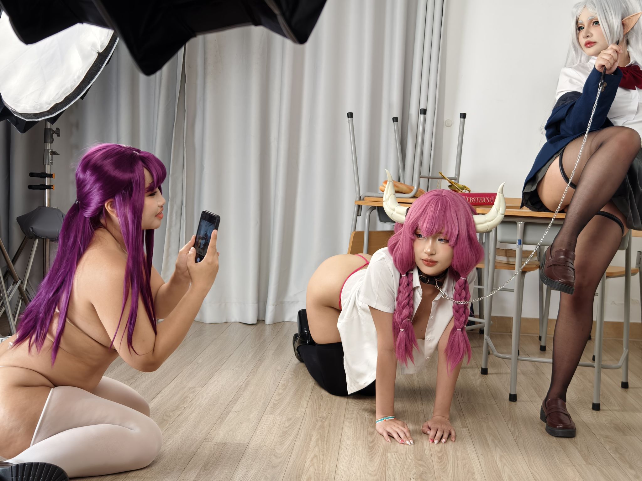 Coser@PuyPuy: Aura JK & 阿乌拉 JK & 芙莉莲 & 菲伦 (204 photos + 29 videos) 12 Coser@PuyPuy: Aura JK & 阿乌拉 JK & 芙莉莲 & 菲伦 (204 photos + 29 videos) 12