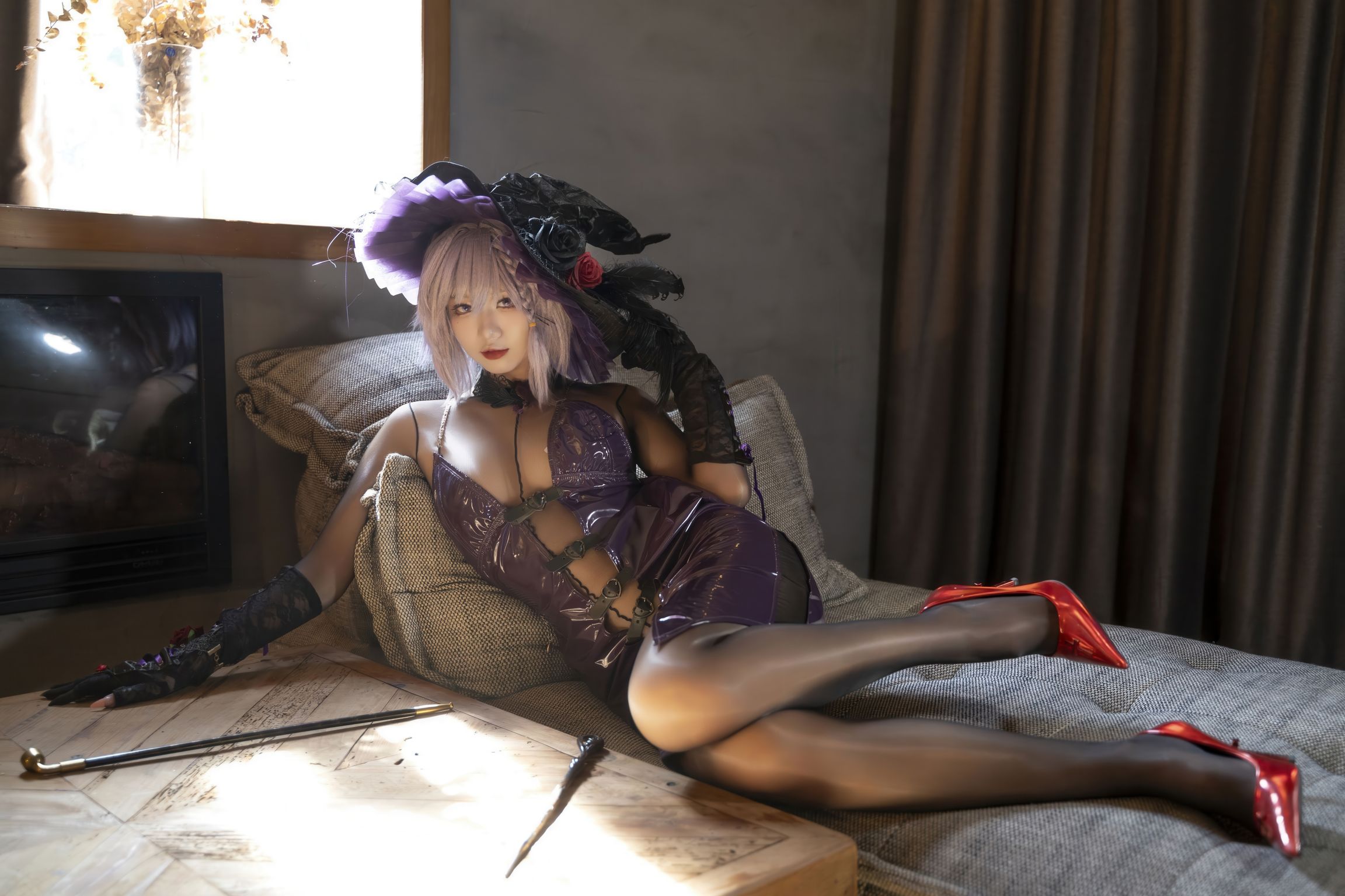 Coser@柒柒要乖哦: 魔女契约 (216 photos + 1 video) 8 Coser@柒柒要乖哦: 魔女契约 (216 photos + 1 video) 8