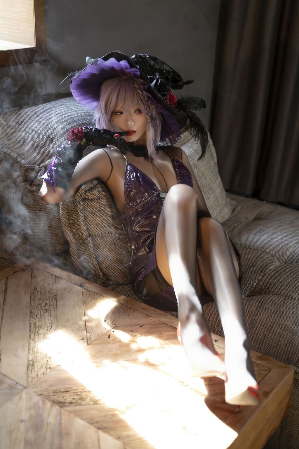 Coser@柒柒要乖哦: 魔女契约 (216 photos + 1 video) 19 Coser@柒柒要乖哦: 魔女契约 (216 photos + 1 video) 19