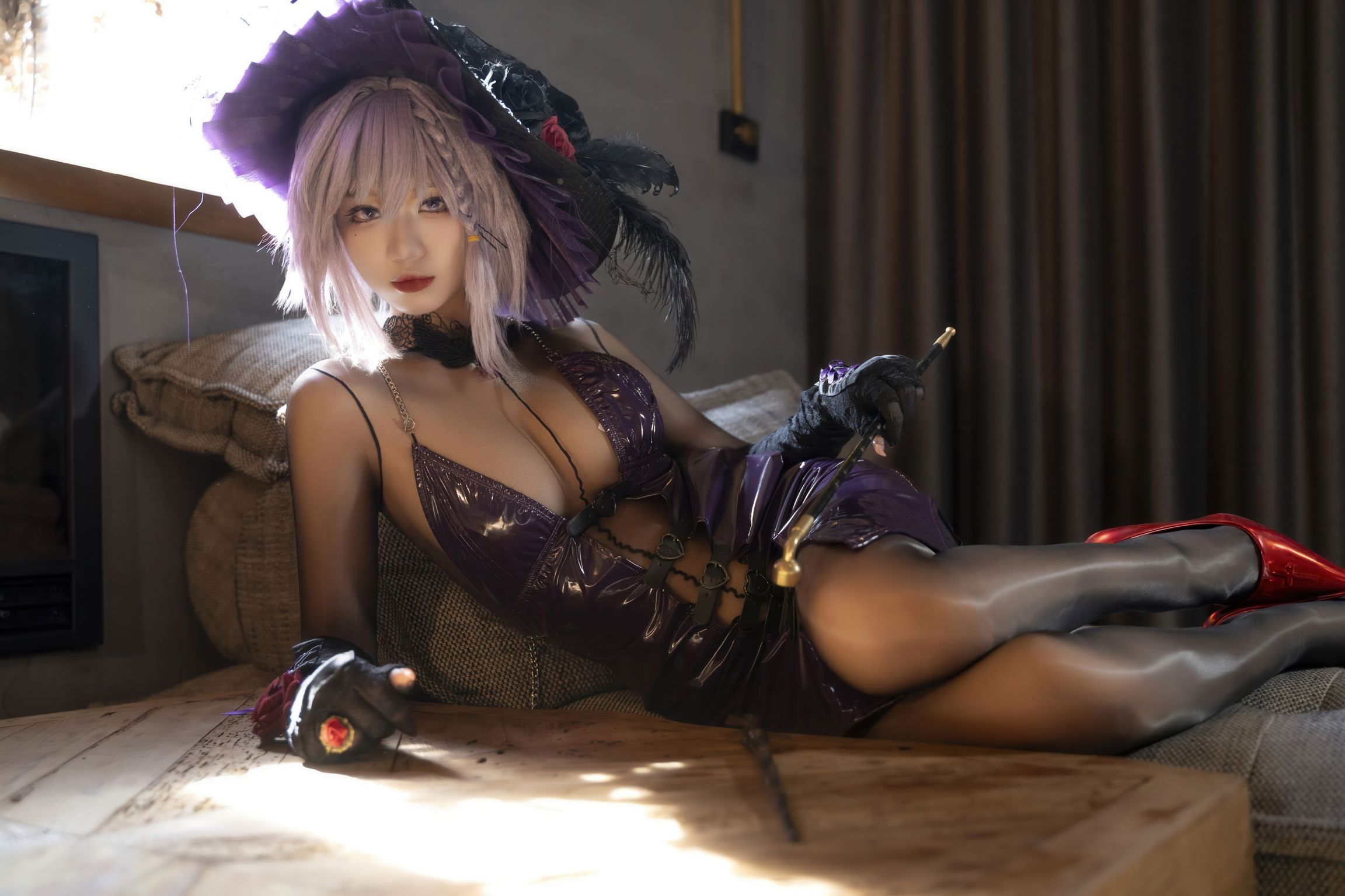 Coser@柒柒要乖哦: 魔女契约 (216 photos + 1 video) 11 Coser@柒柒要乖哦: 魔女契约 (216 photos + 1 video) 11