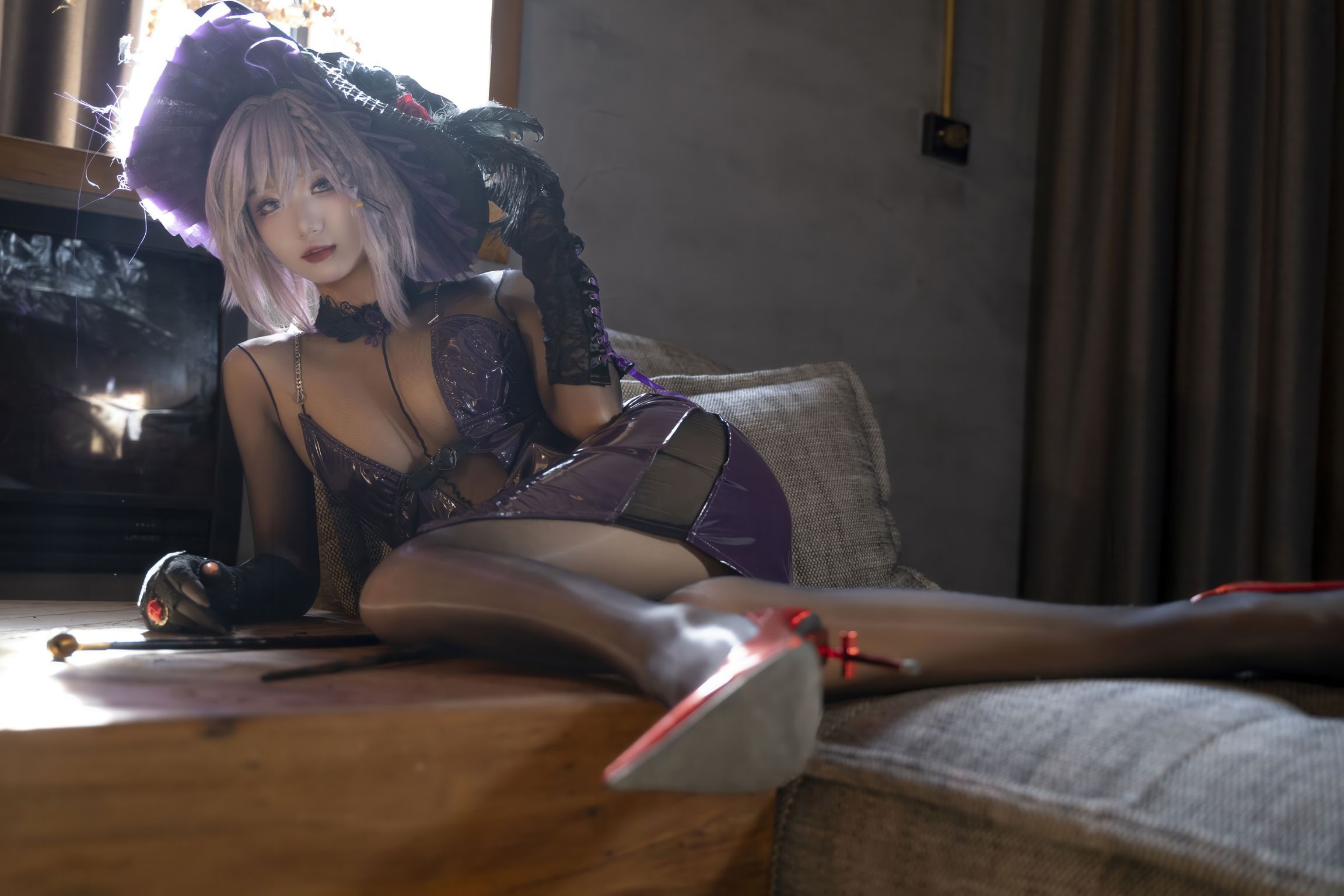 Coser@柒柒要乖哦: 魔女契约 (216 photos + 1 video) 15 Coser@柒柒要乖哦: 魔女契约 (216 photos + 1 video) 15