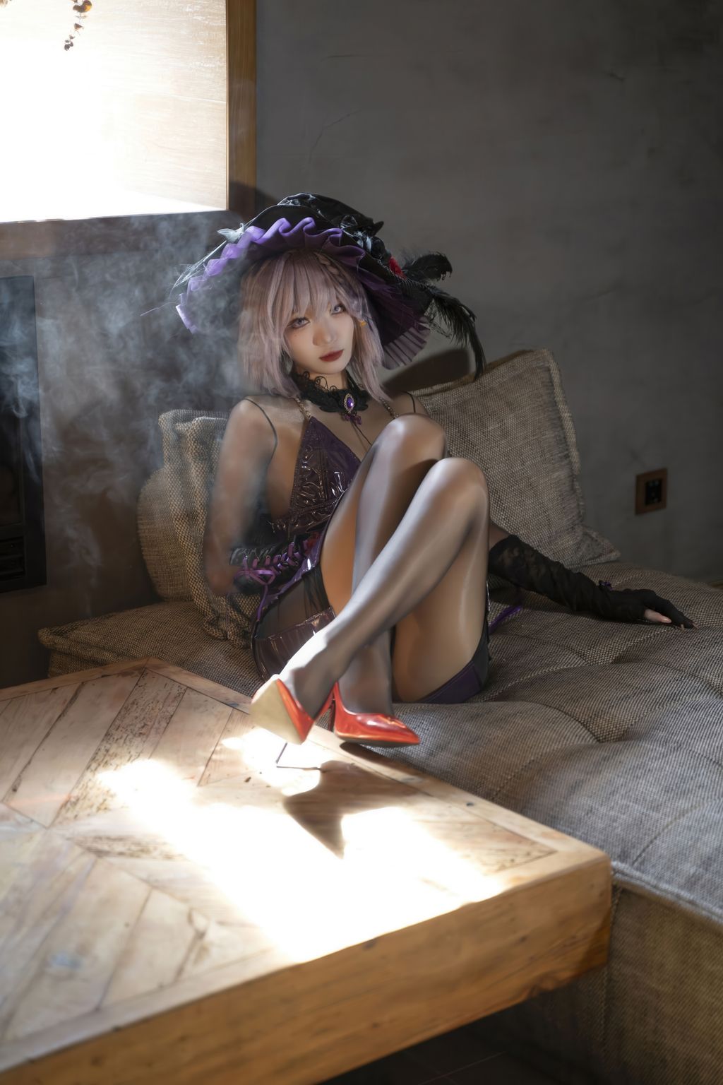 Coser@柒柒要乖哦: 魔女契约 (216 photos + 1 video) 18 Coser@柒柒要乖哦: 魔女契约 (216 photos + 1 video) 18