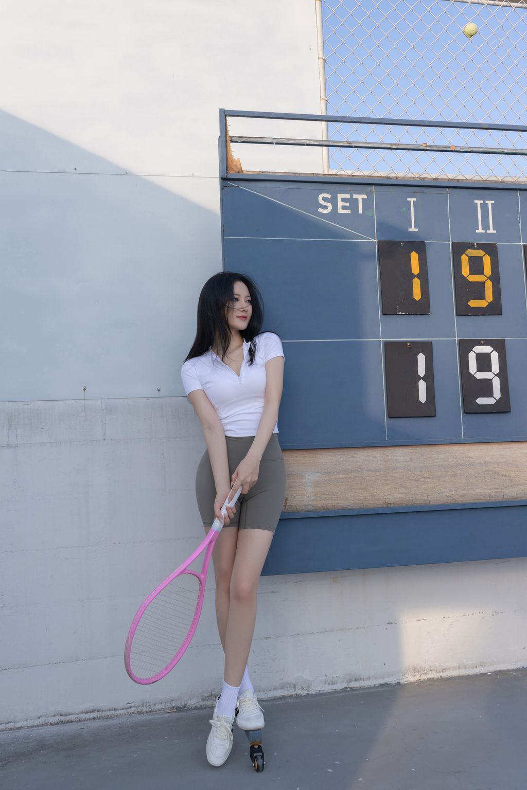 [内购无水印] 鱼子酱Fish: 网球场 (120 photos)