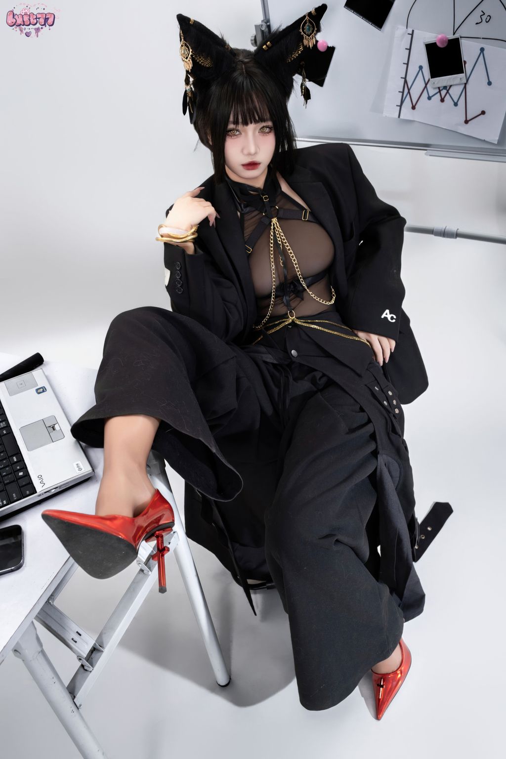 Coser@柒柒要乖哦: 黑·阿努比斯 (168 photos) 0 Coser@柒柒要乖哦: 黑·阿努比斯 (168 photos) 0