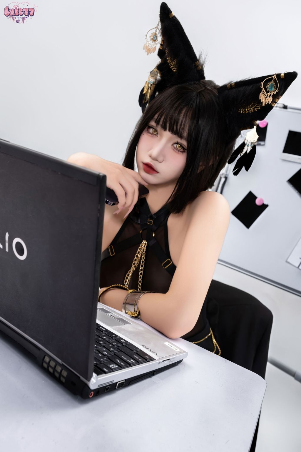 Coser@柒柒要乖哦: 黑·阿努比斯 (168 photos) 6 Coser@柒柒要乖哦: 黑·阿努比斯 (168 photos) 6
