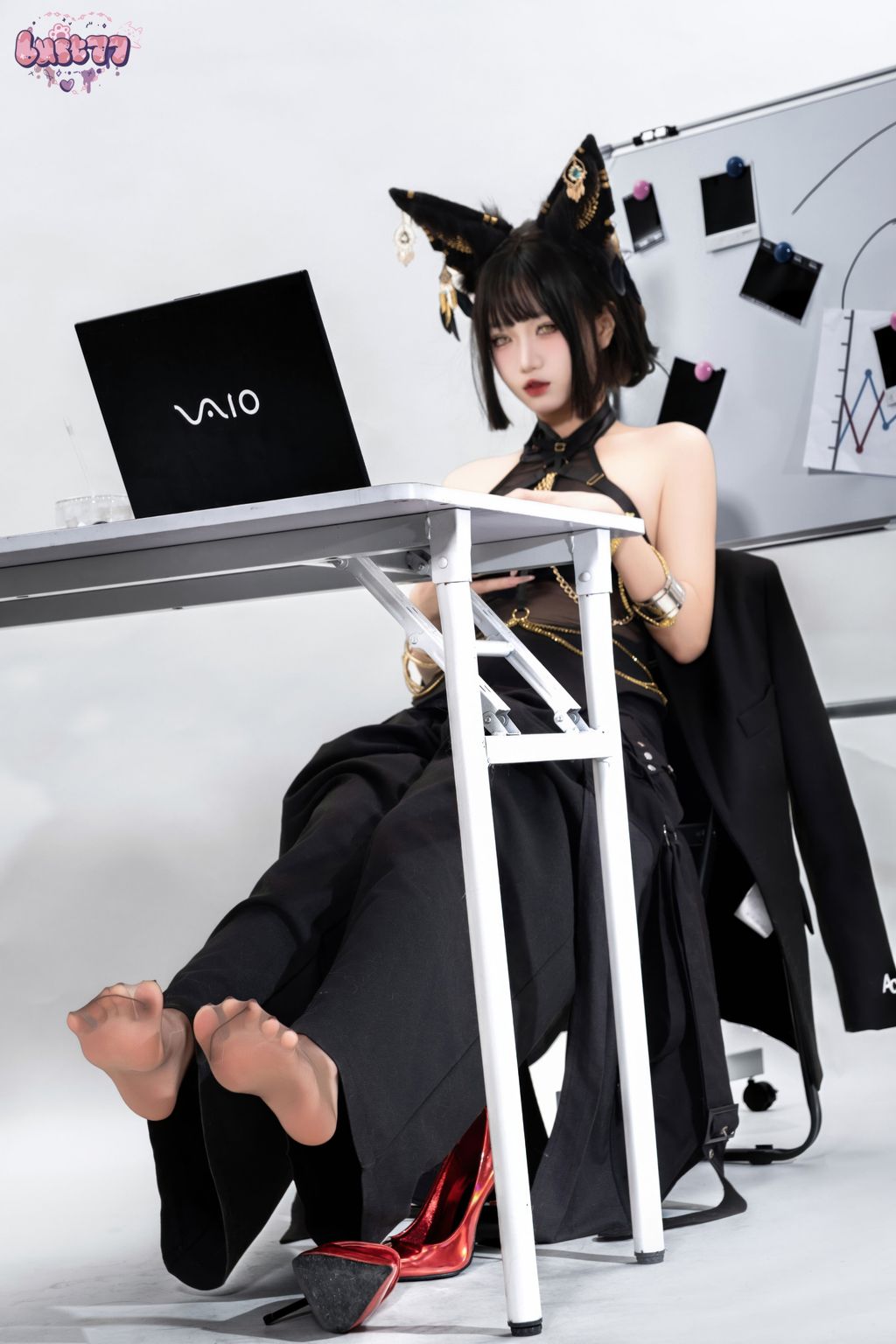 Coser@柒柒要乖哦: 黑·阿努比斯 (168 photos) 4 Coser@柒柒要乖哦: 黑·阿努比斯 (168 photos) 4