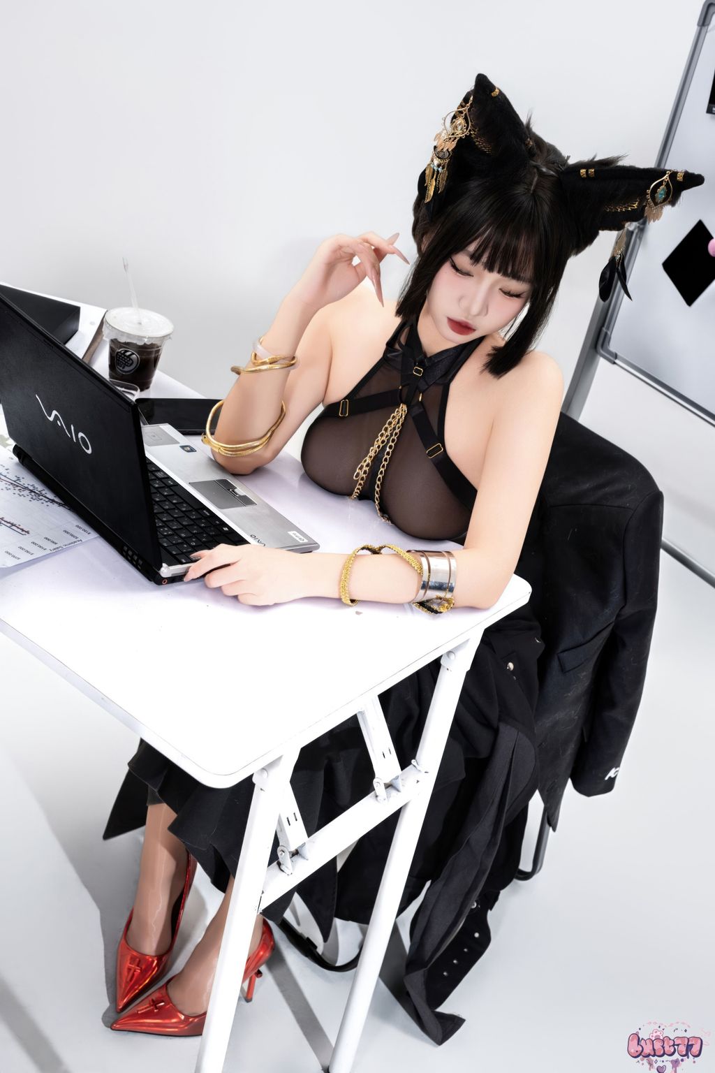 Coser@柒柒要乖哦: 黑·阿努比斯 (168 photos) 15 Coser@柒柒要乖哦: 黑·阿努比斯 (168 photos) 15