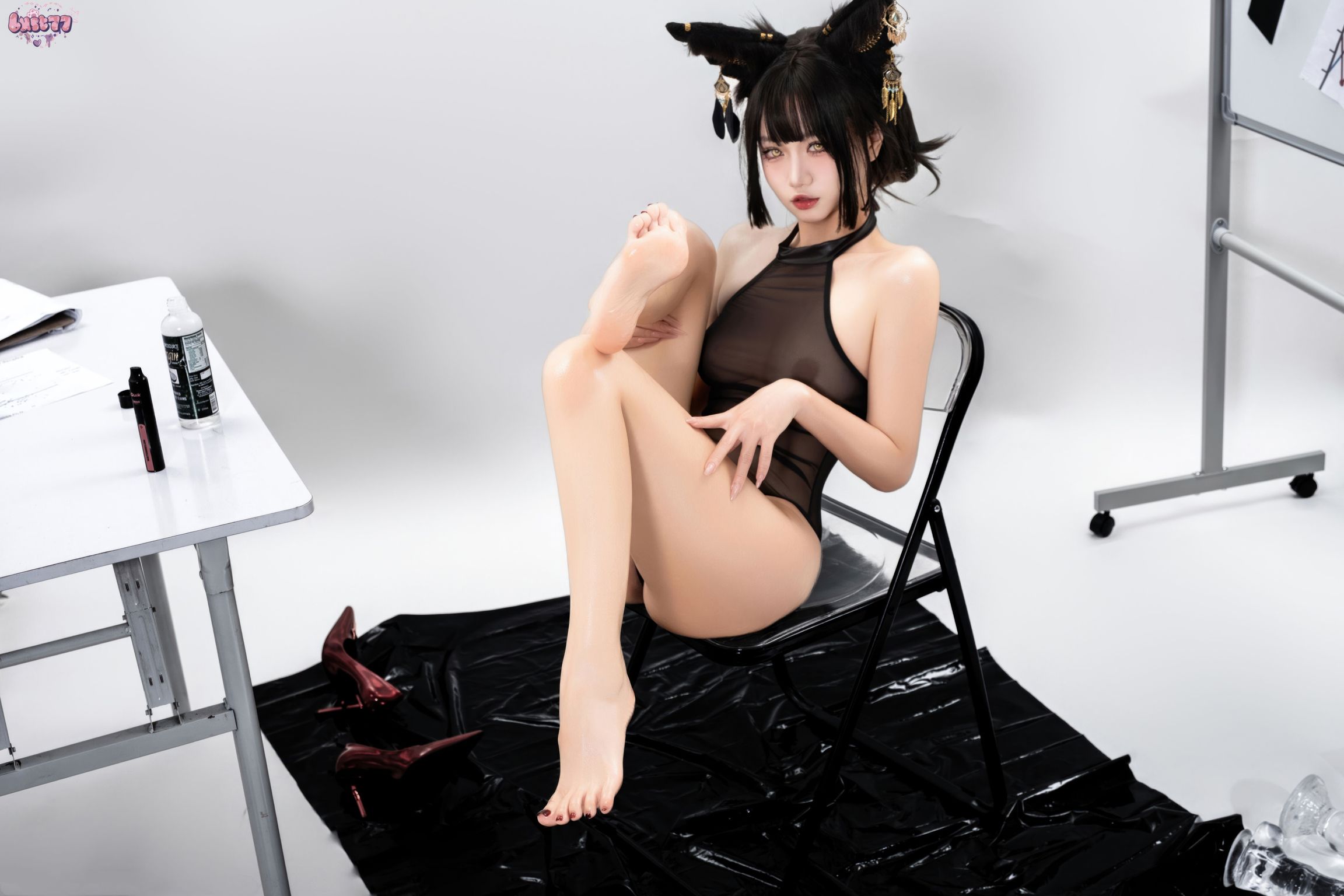 Coser@柒柒要乖哦: 黑·阿努比斯 (168 photos) 0 Coser@柒柒要乖哦: 黑·阿努比斯 (168 photos) 0