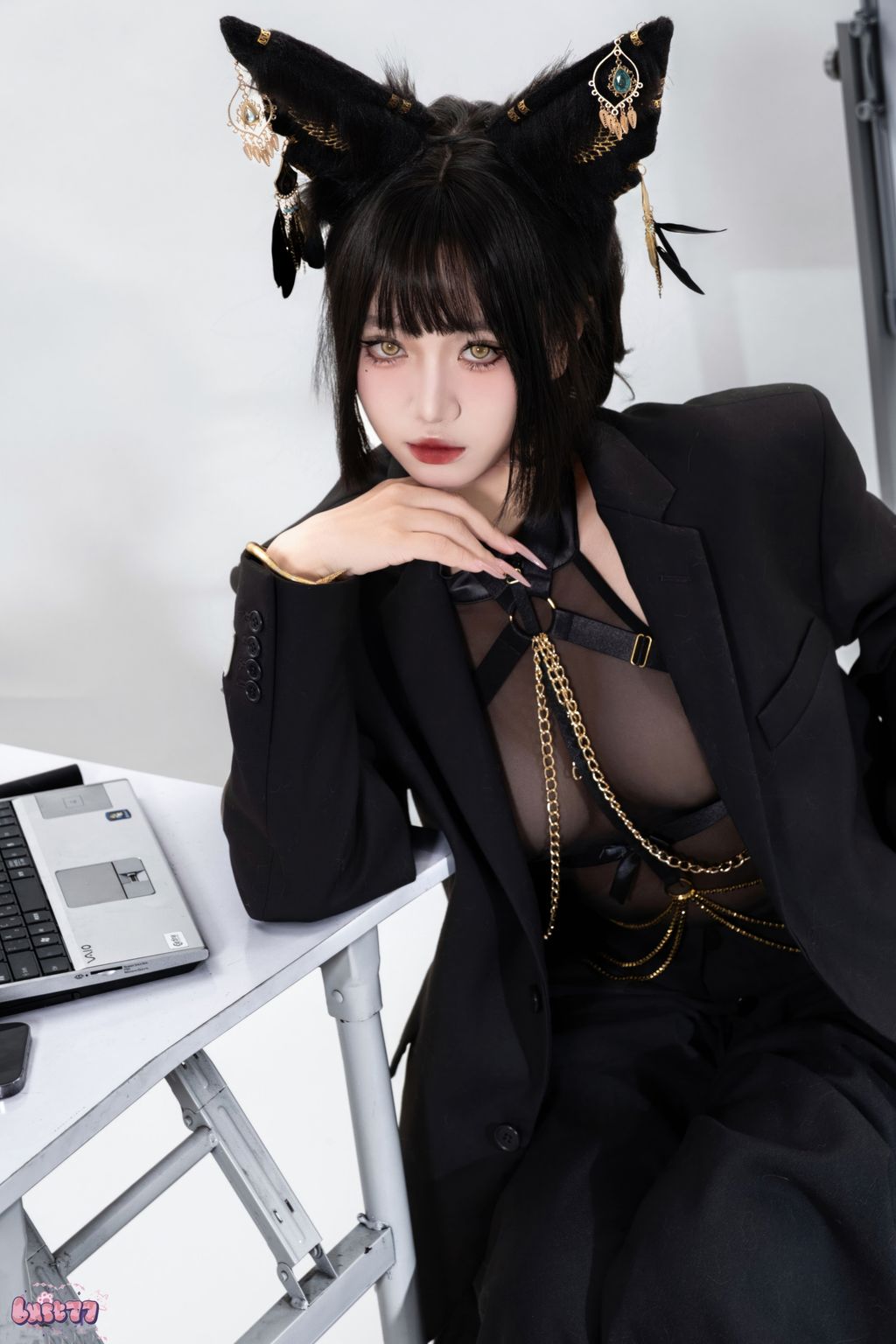 Coser@柒柒要乖哦: 黑·阿努比斯 (168 photos) 4 Coser@柒柒要乖哦: 黑·阿努比斯 (168 photos) 4