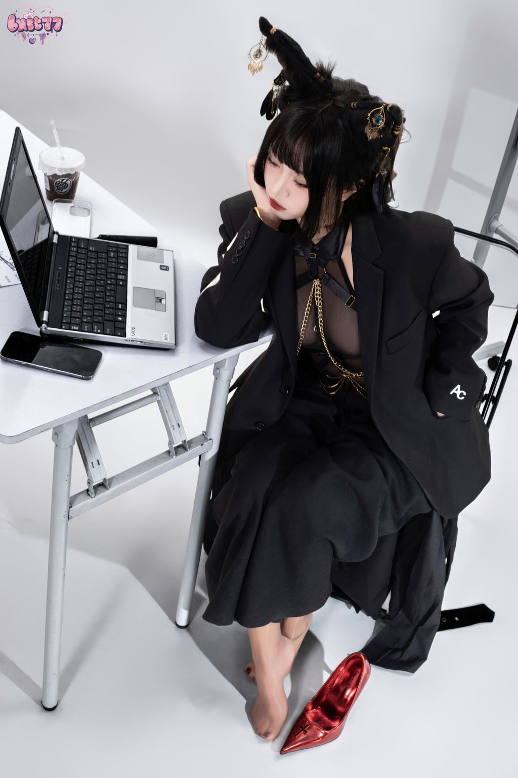 Coser@柒柒要乖哦: 黑·阿努比斯 (168 photos) 6 Coser@柒柒要乖哦: 黑·阿努比斯 (168 photos) 6