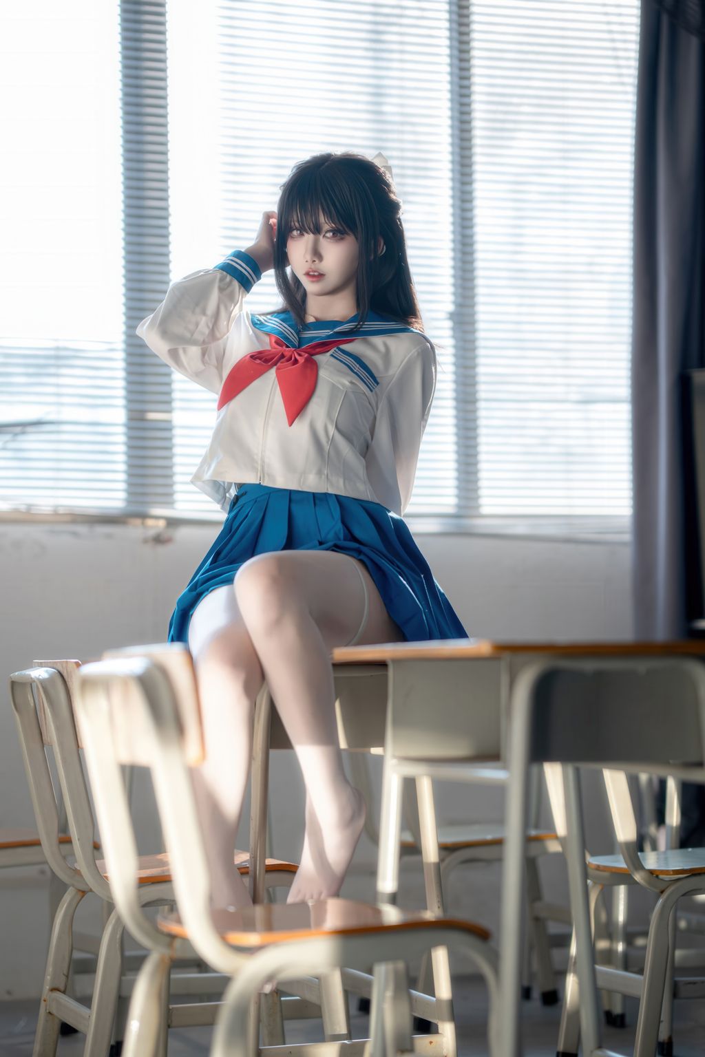Coser@纸悦Etsu_ko: 水手服兔女郎 (63 photos)