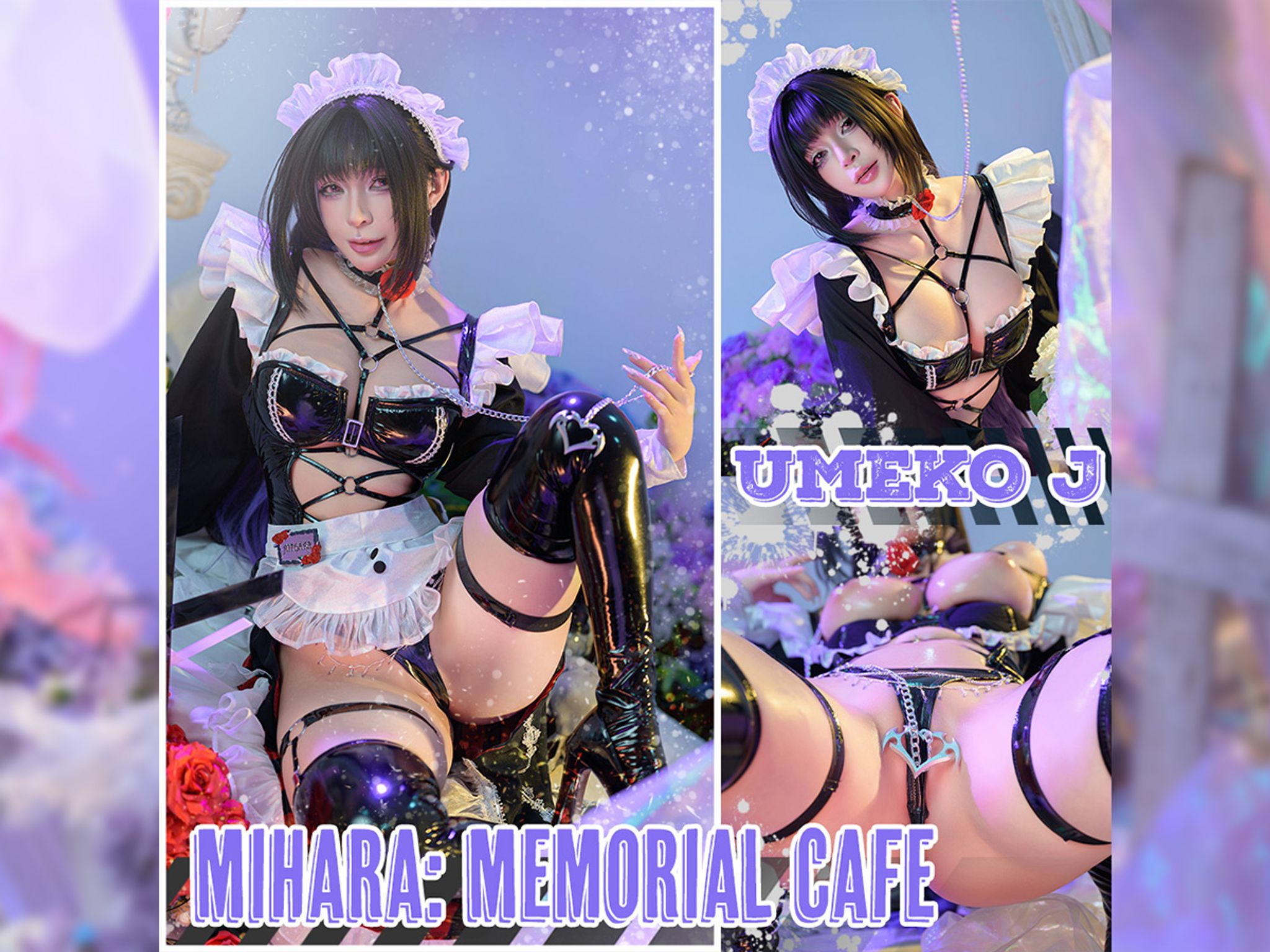 Coser@UmekoJ: Mihara – Memorial Cafe「NIKKE」(88 photos + 6 videos)
