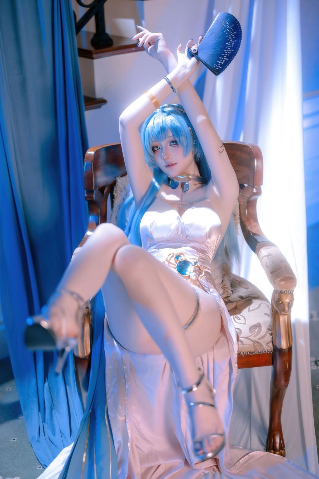 Coser@屿鱼: 胜利女神 妮姬 海伦 礼服 (60 photos) 6 Coser@屿鱼: 胜利女神 妮姬 海伦 礼服 (60 photos) 6