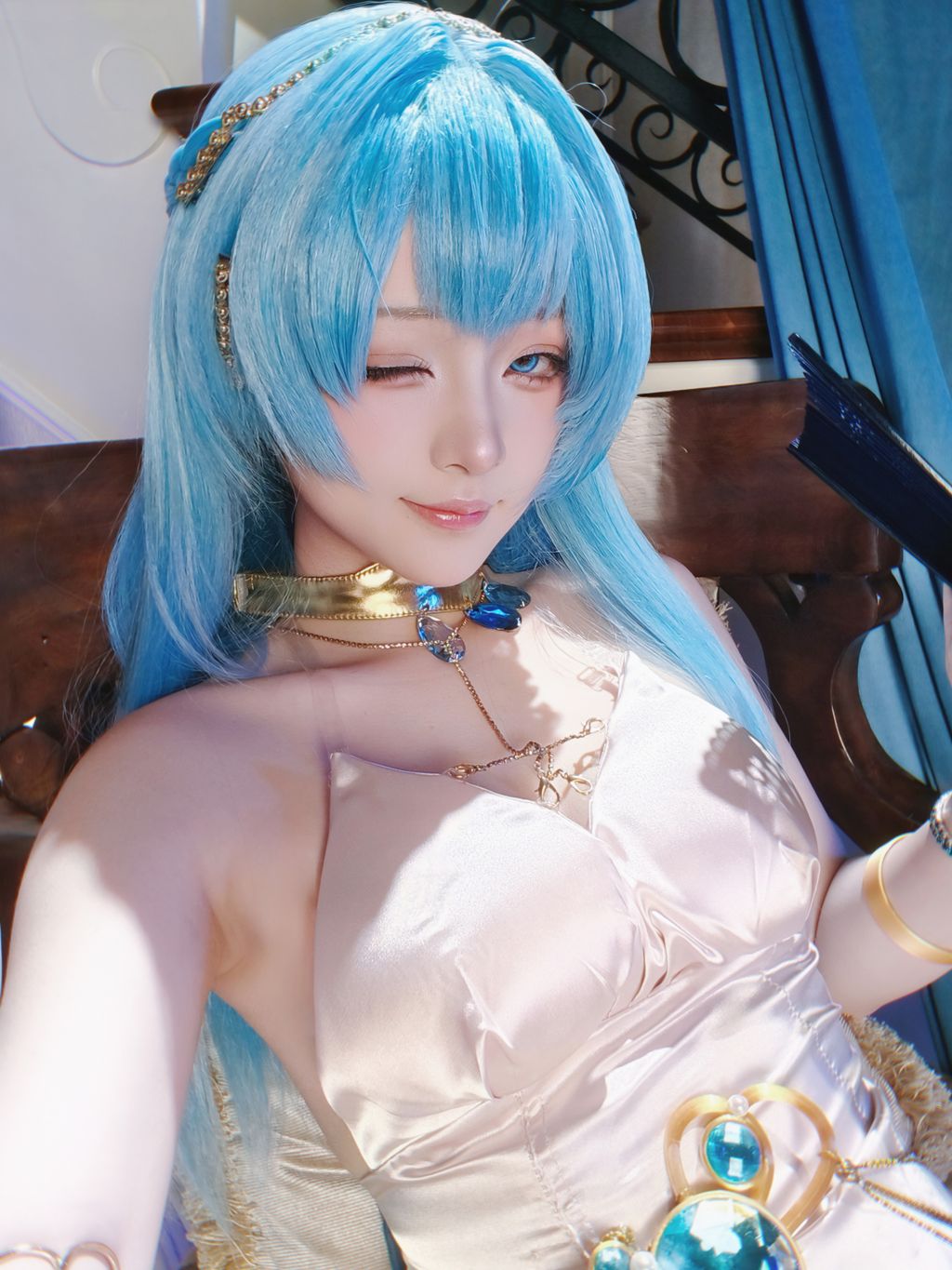 Coser@屿鱼: 胜利女神 妮姬 海伦 礼服 (60 photos) 18 Coser@屿鱼: 胜利女神 妮姬 海伦 礼服 (60 photos) 18