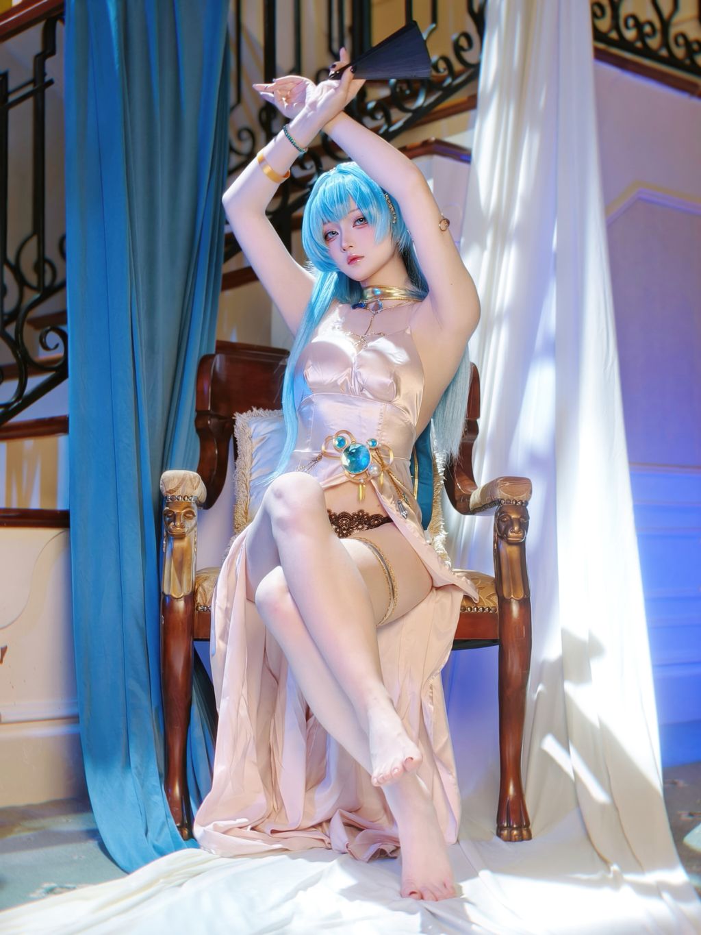 Coser@屿鱼: 胜利女神 妮姬 海伦 礼服 (60 photos) 11 Coser@屿鱼: 胜利女神 妮姬 海伦 礼服 (60 photos) 11