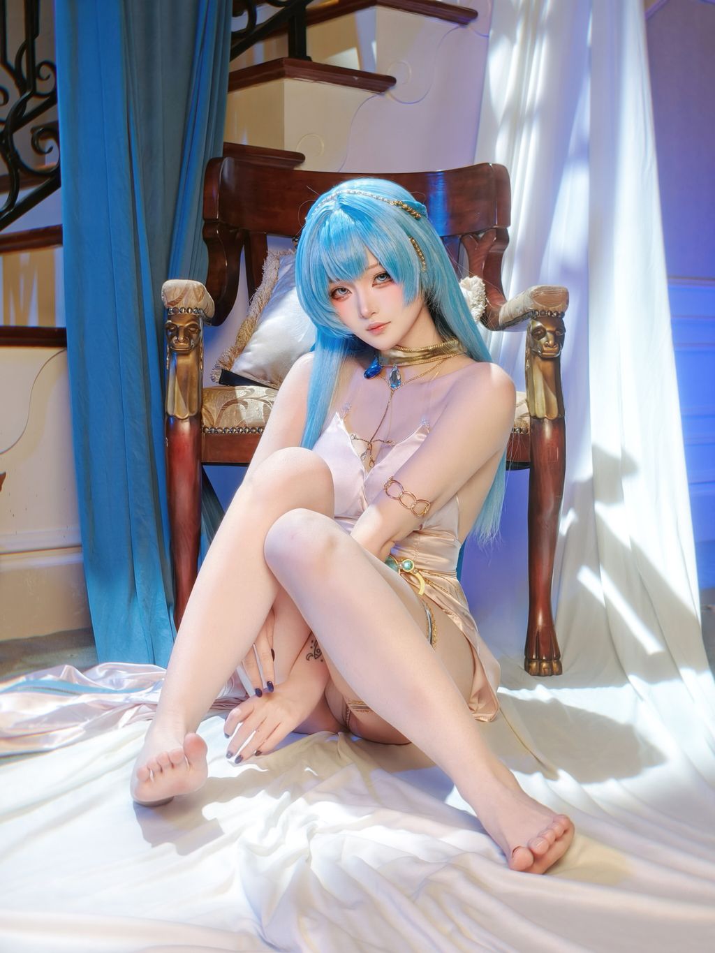 Coser@屿鱼: 胜利女神 妮姬 海伦 礼服 (60 photos) 9 Coser@屿鱼: 胜利女神 妮姬 海伦 礼服 (60 photos) 9