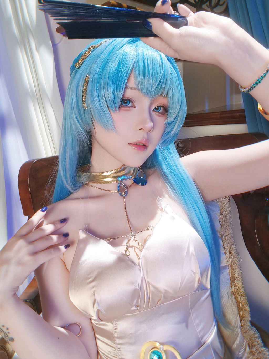Coser@屿鱼: 胜利女神 妮姬 海伦 礼服 (60 photos) 15 Coser@屿鱼: 胜利女神 妮姬 海伦 礼服 (60 photos) 15