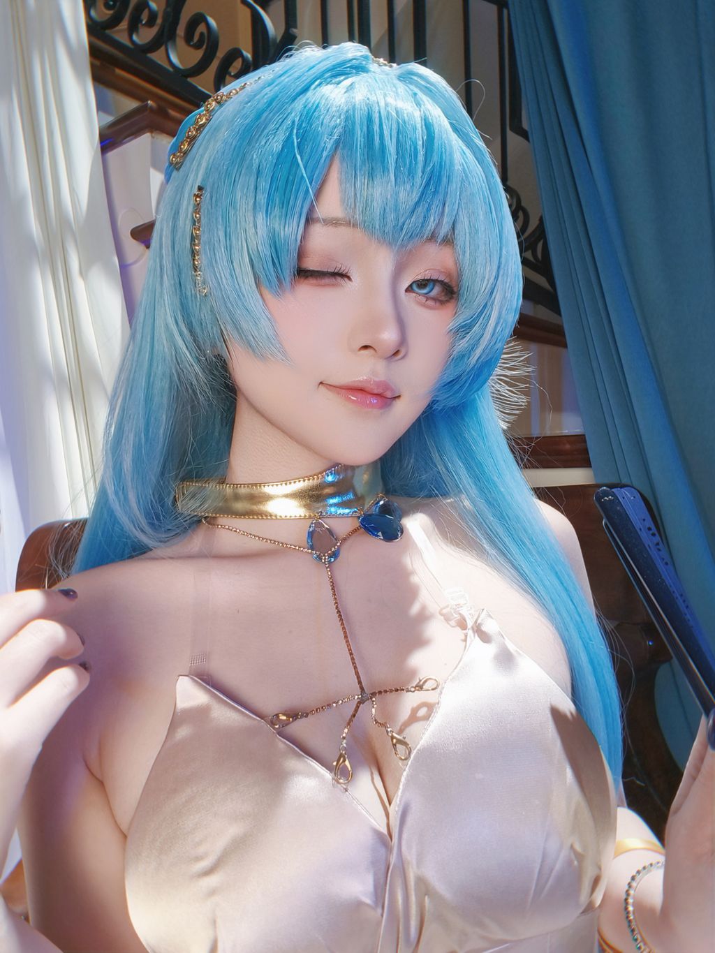 Coser@屿鱼: 胜利女神 妮姬 海伦 礼服 (60 photos) 16 Coser@屿鱼: 胜利女神 妮姬 海伦 礼服 (60 photos) 16