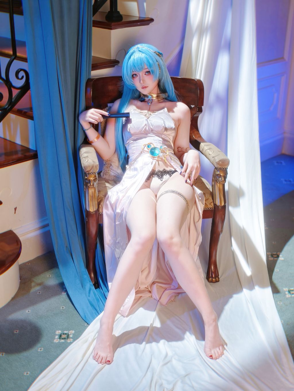 Coser@屿鱼: 胜利女神 妮姬 海伦 礼服 (60 photos) 13 Coser@屿鱼: 胜利女神 妮姬 海伦 礼服 (60 photos) 13