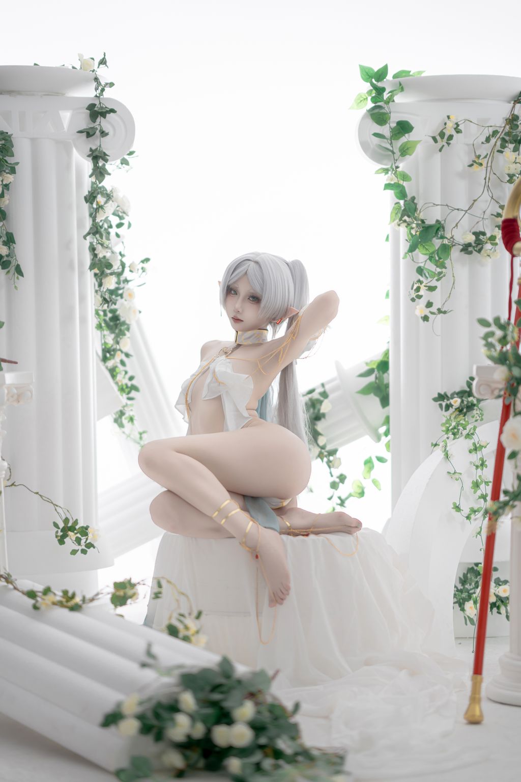 Coser@纸悦Etsu_ko: 葬送的芙莉莲 芙莉莲 舞娘 (73 photos)