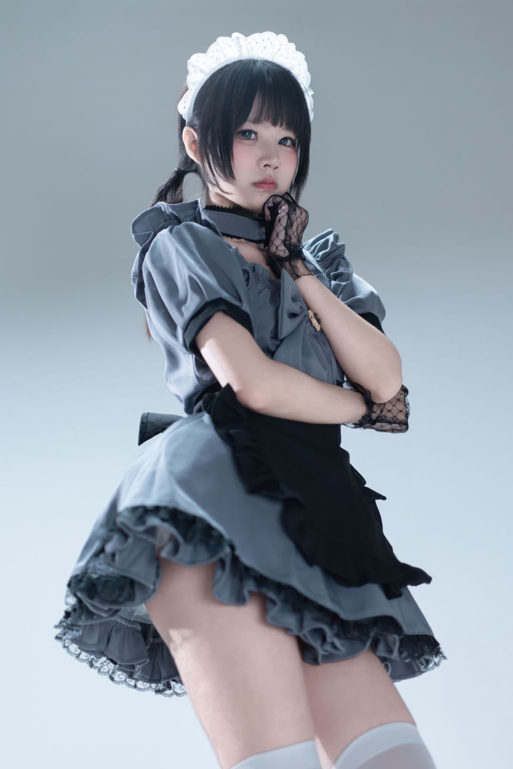 Coser@清水凪: 手提箱与灰色女仆 (80 photos) 15 Coser@清水凪: 手提箱与灰色女仆 (80 photos) 15