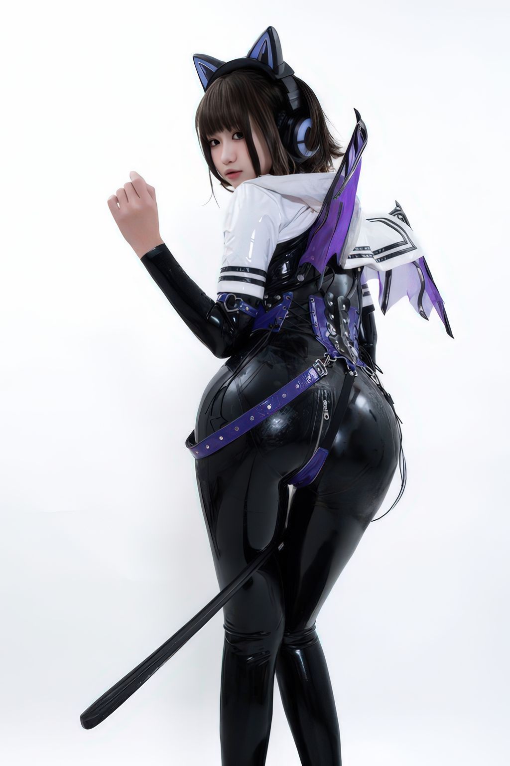 Coser@柒柒要乖哦: 白棚胶衣 (78 photos) 6 Coser@柒柒要乖哦: 白棚胶衣 (78 photos) 6
