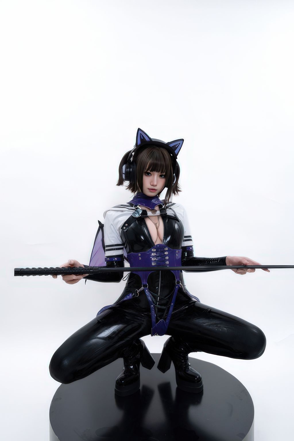Coser@柒柒要乖哦: 白棚胶衣 (78 photos) 17 Coser@柒柒要乖哦: 白棚胶衣 (78 photos) 17