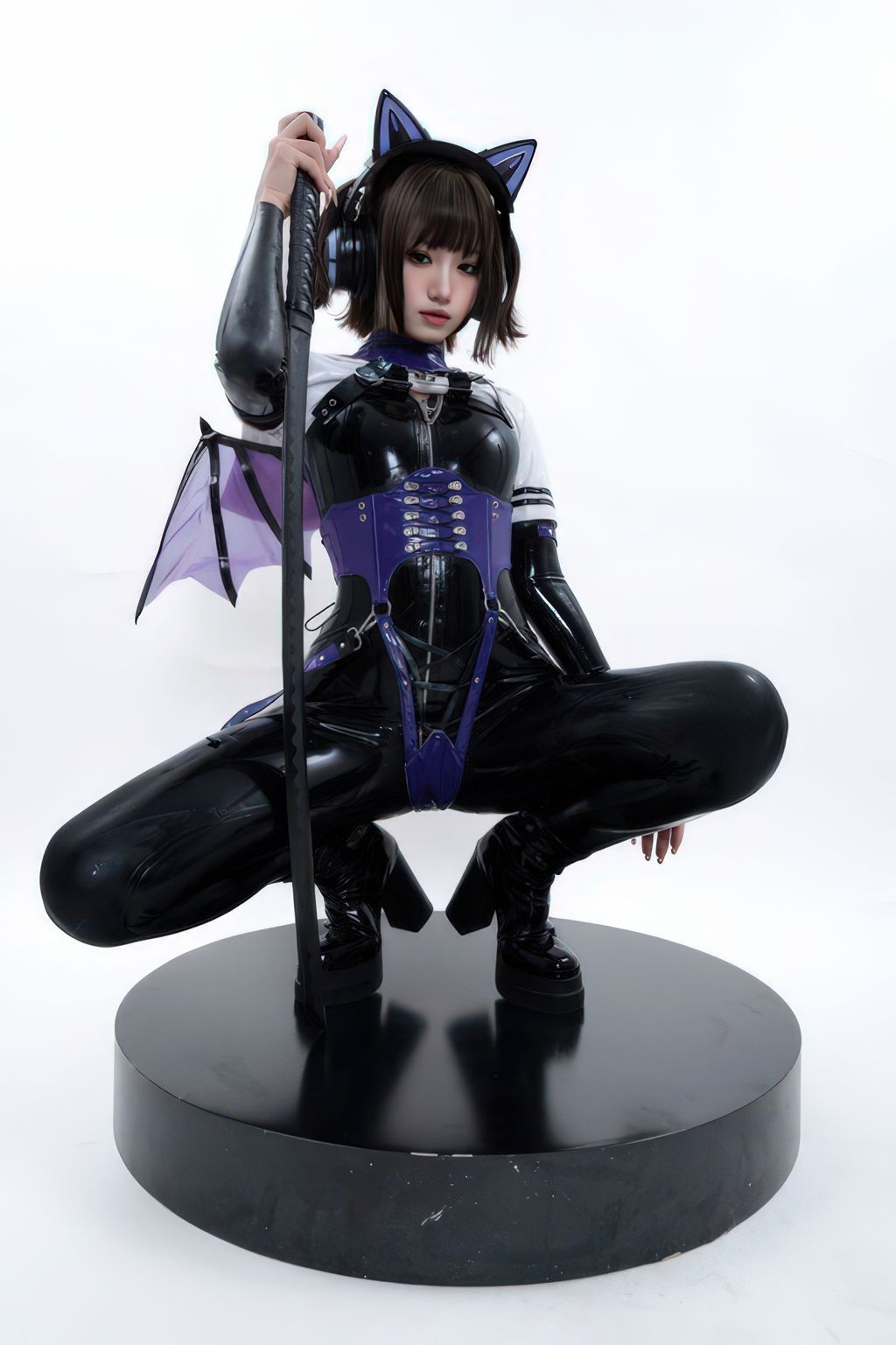 Coser@柒柒要乖哦: 白棚胶衣 (78 photos) 16 Coser@柒柒要乖哦: 白棚胶衣 (78 photos) 16