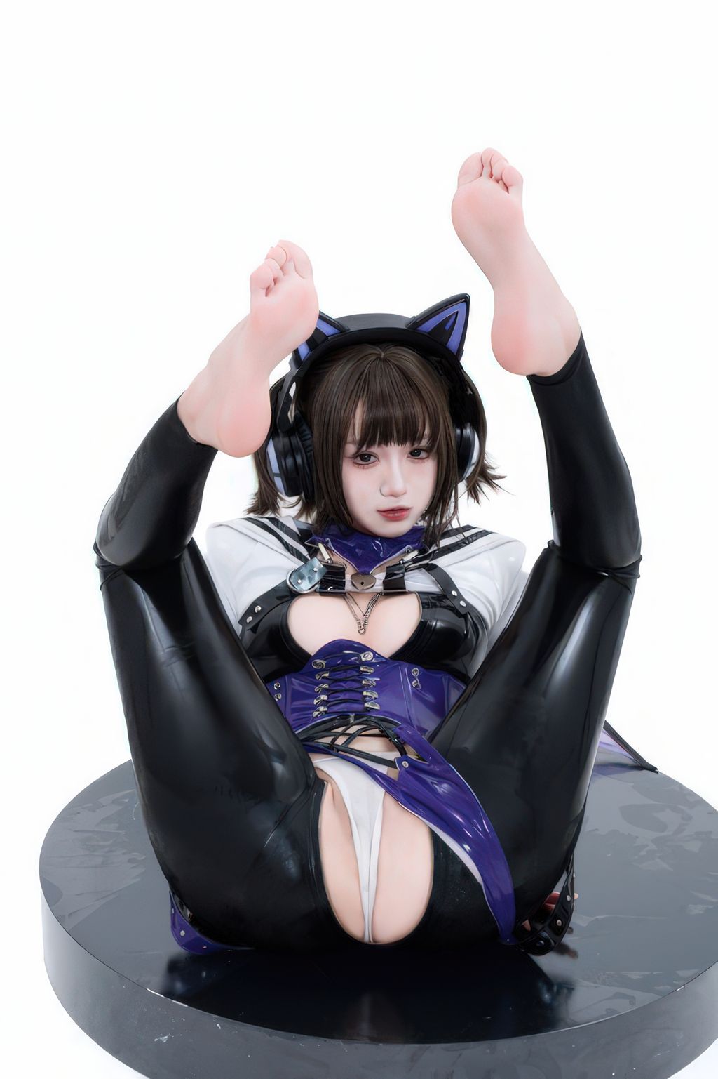 Coser@柒柒要乖哦: 白棚胶衣 (78 photos) 13 Coser@柒柒要乖哦: 白棚胶衣 (78 photos) 13