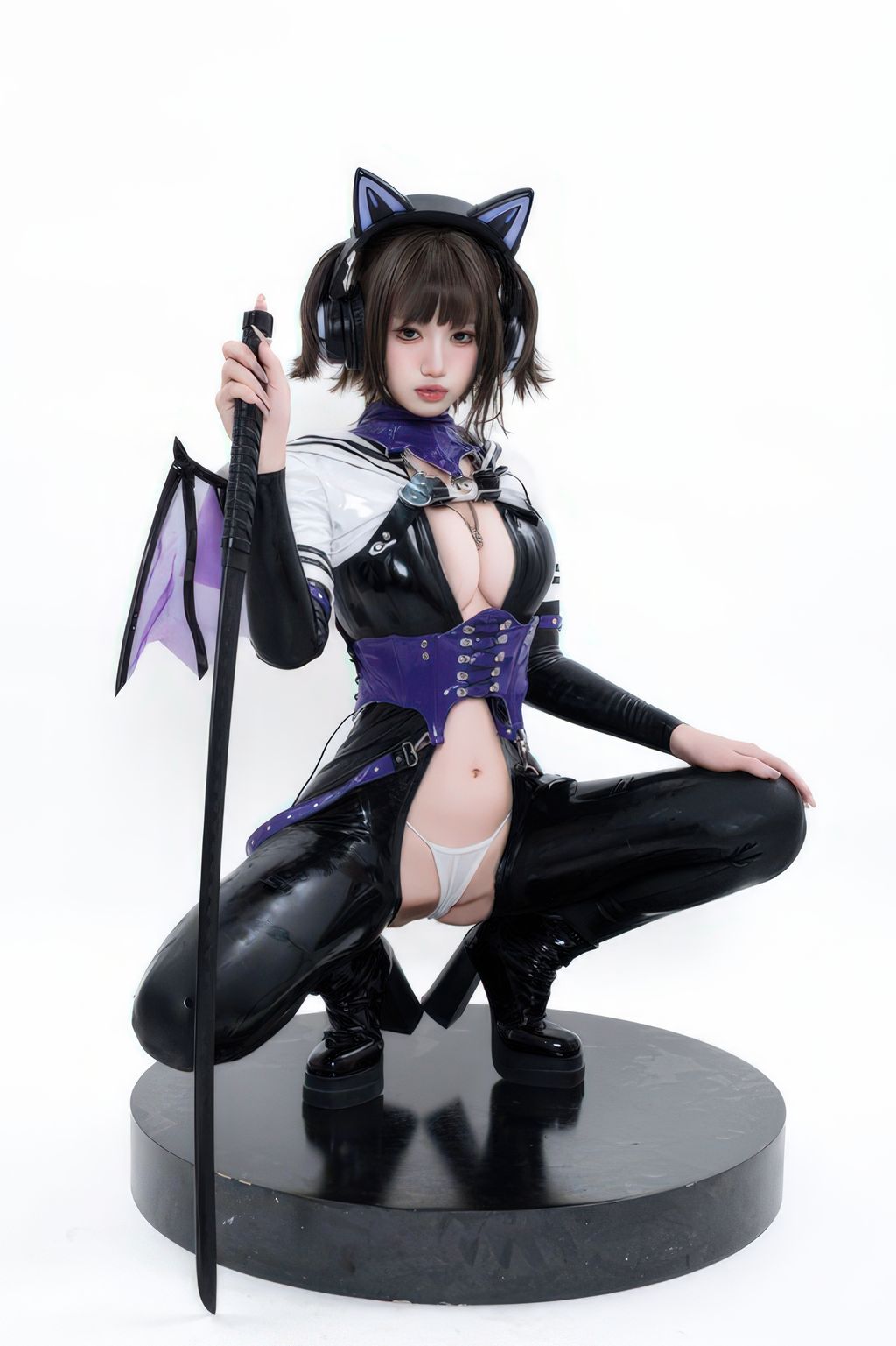 Coser@柒柒要乖哦: 白棚胶衣 (78 photos) 6 Coser@柒柒要乖哦: 白棚胶衣 (78 photos) 6