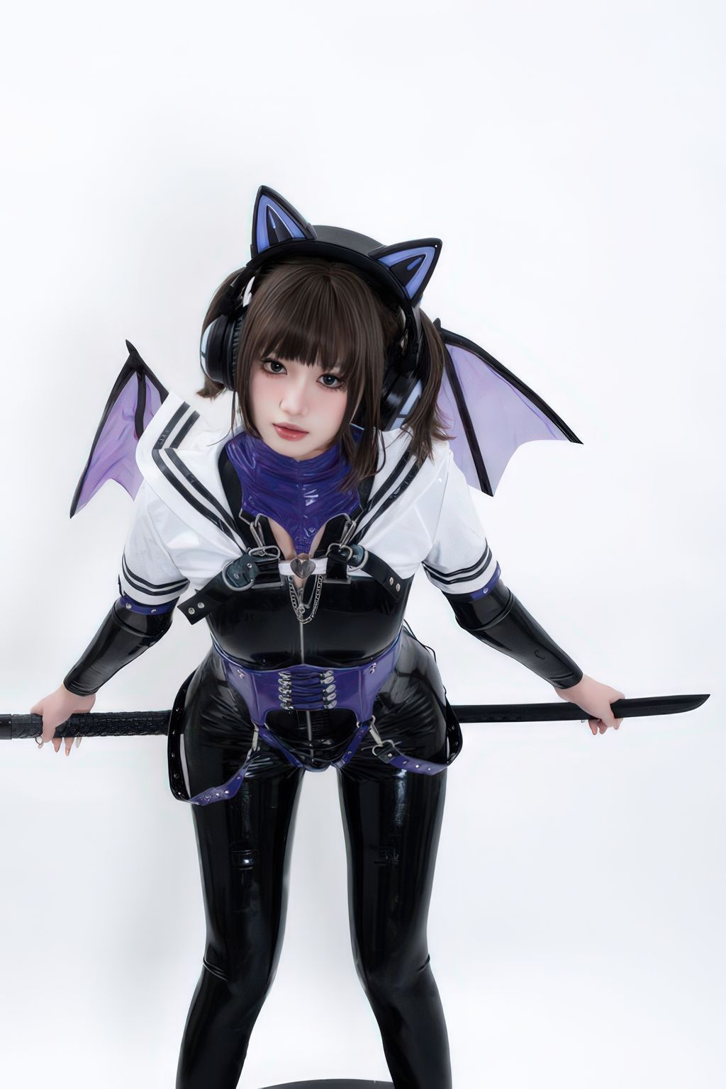 Coser@柒柒要乖哦: 白棚胶衣 (78 photos) 4 Coser@柒柒要乖哦: 白棚胶衣 (78 photos) 4