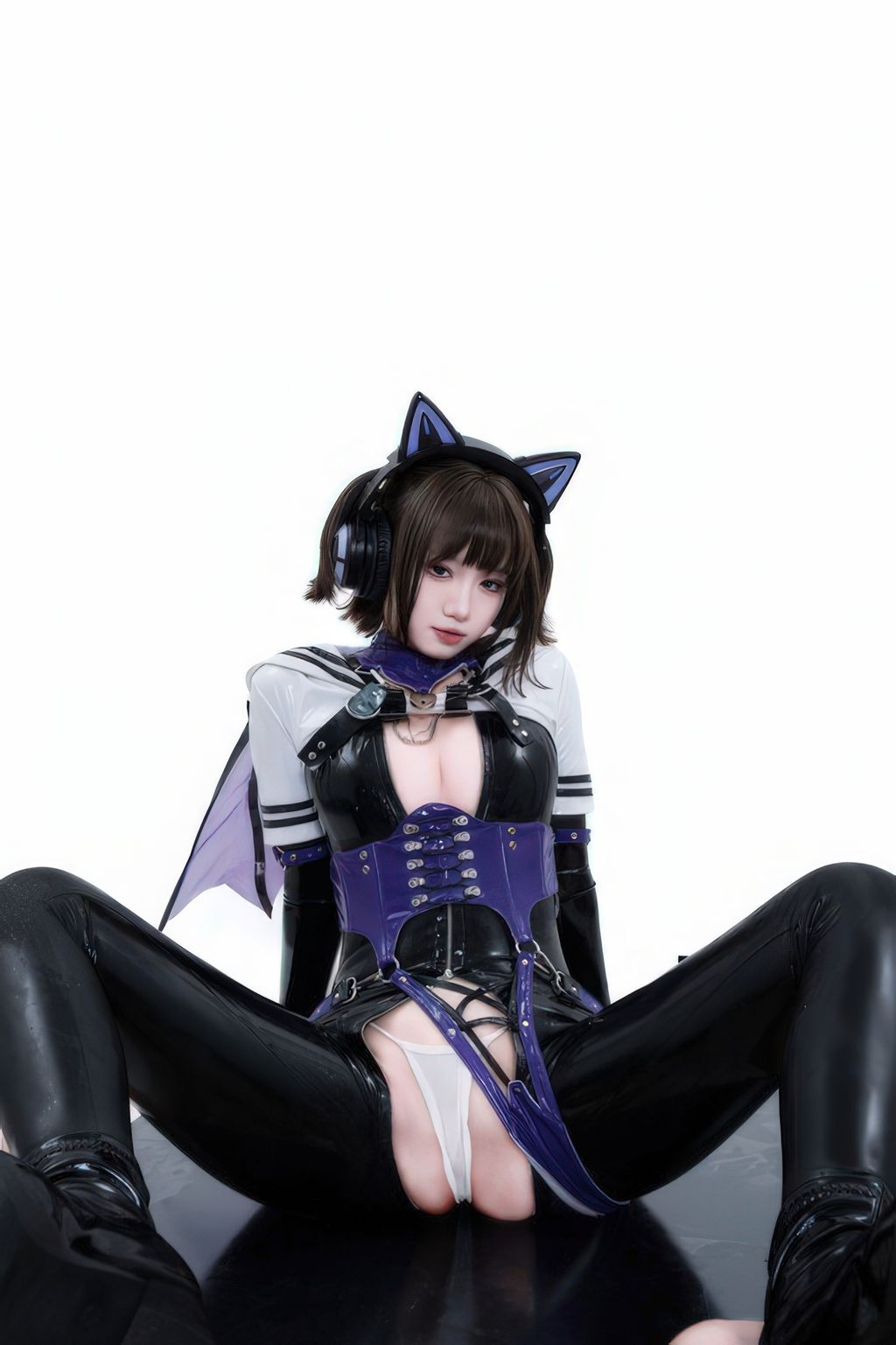 Coser@柒柒要乖哦: 白棚胶衣 (78 photos) 18 Coser@柒柒要乖哦: 白棚胶衣 (78 photos) 18