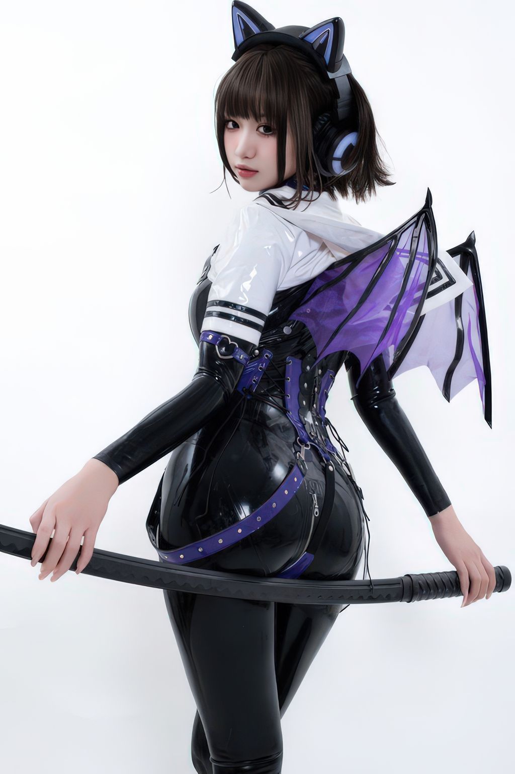 Coser@柒柒要乖哦: 白棚胶衣 (78 photos) 15 Coser@柒柒要乖哦: 白棚胶衣 (78 photos) 15