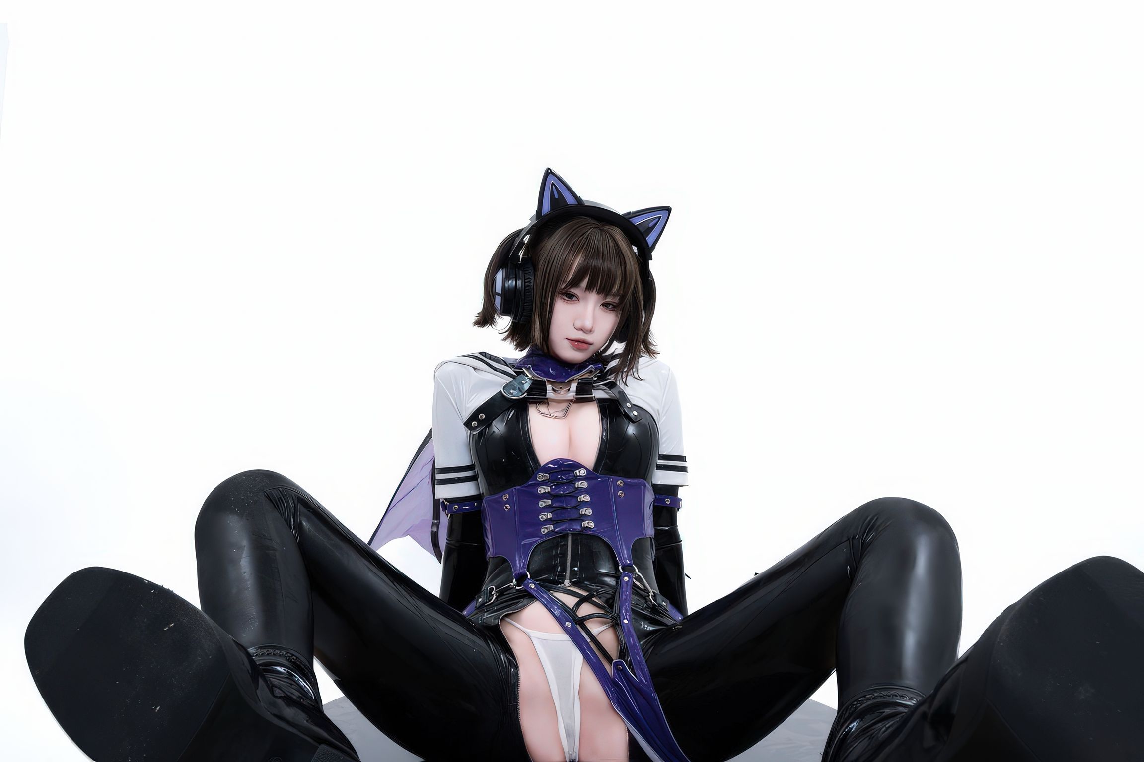 Coser@柒柒要乖哦: 白棚胶衣 (78 photos) 16 Coser@柒柒要乖哦: 白棚胶衣 (78 photos) 16