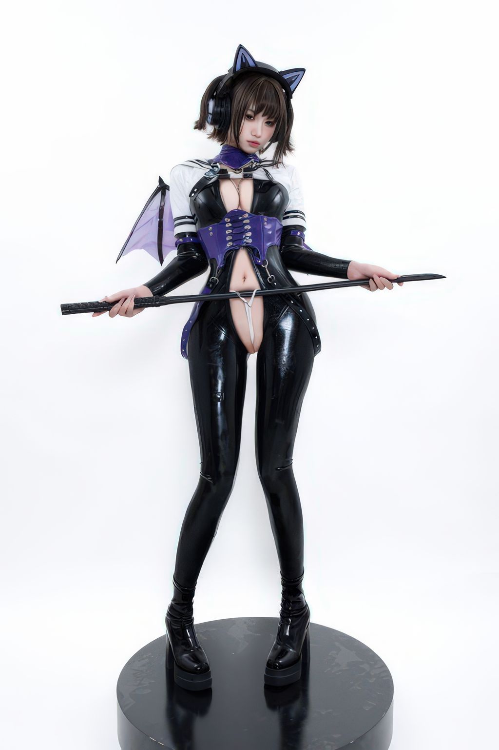 Coser@柒柒要乖哦: 白棚胶衣 (78 photos) 13 Coser@柒柒要乖哦: 白棚胶衣 (78 photos) 13