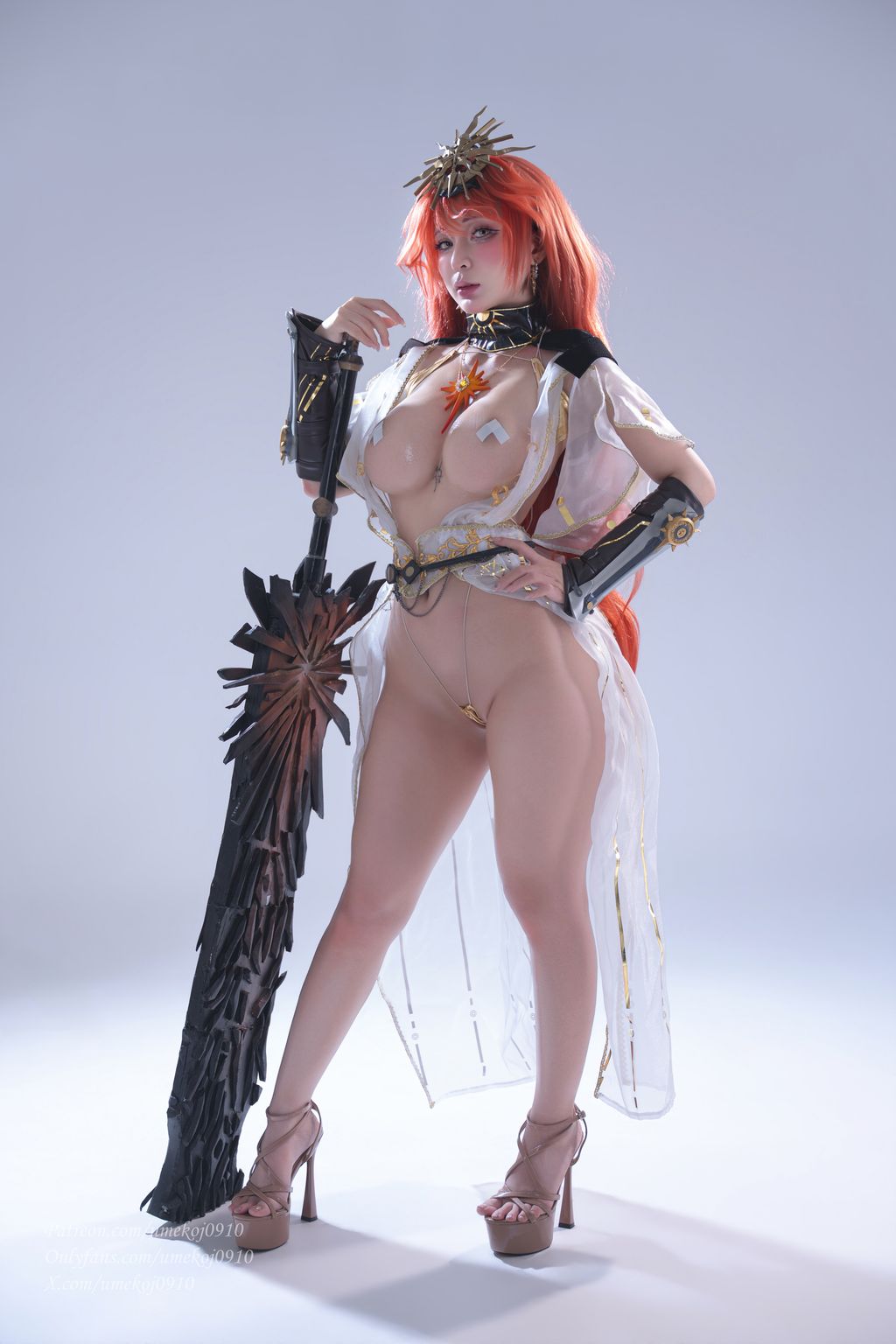 Coser@UmekoJ: Augusta Wuthering Waves 鸣潮 奥古斯塔 (104 photos + 13 videos) 13 Coser@UmekoJ: Augusta Wuthering Waves 鸣潮 奥古斯塔 (104 photos + 13 videos) 13