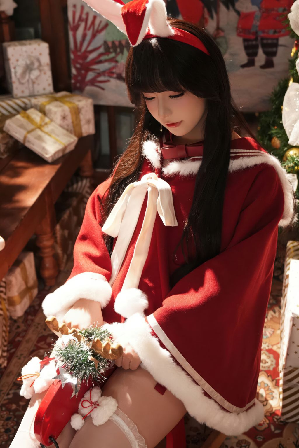 Coser@yuuhui玉汇: 圣诞节特辑 告白夜 (130 photos)