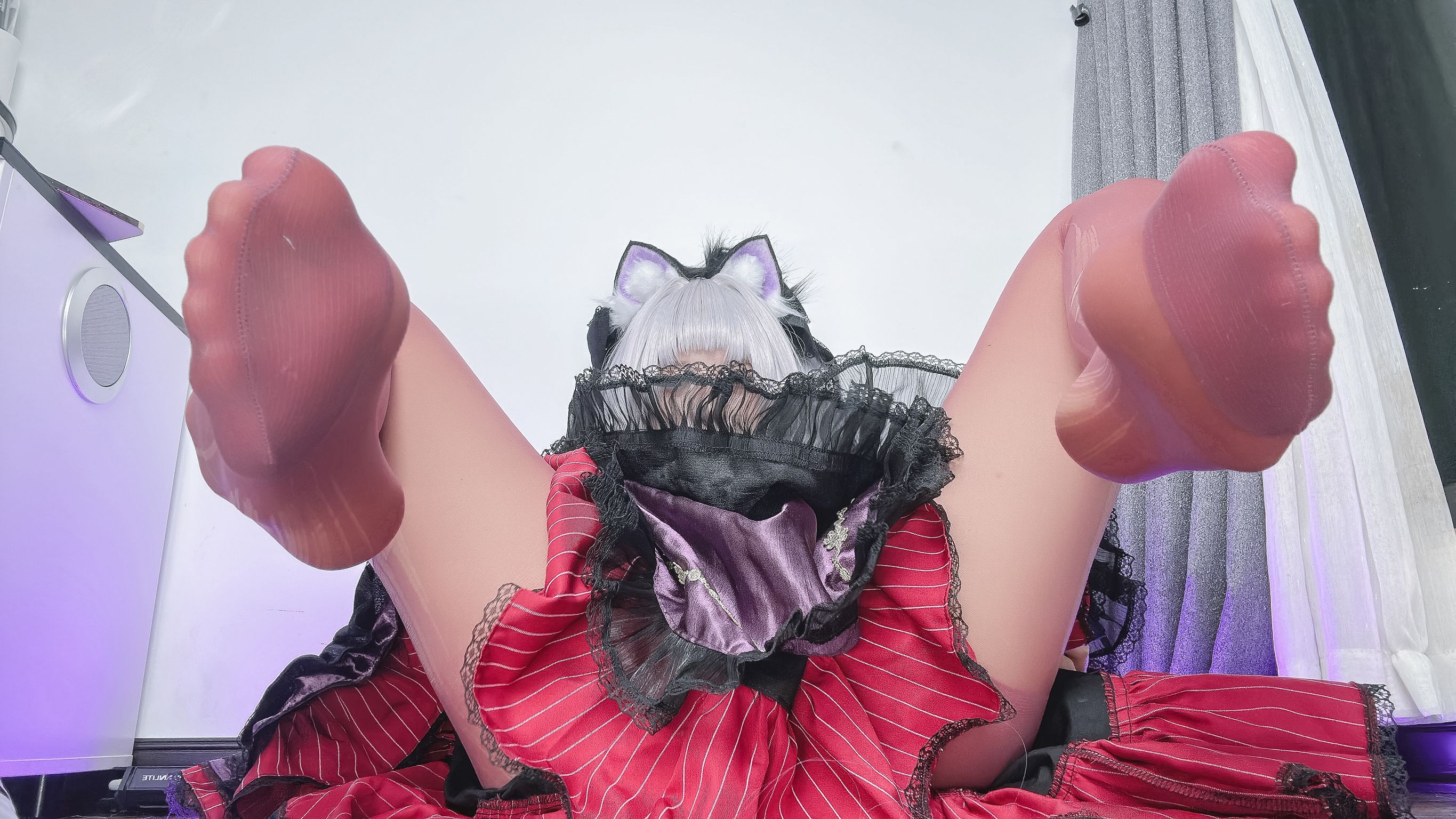 Coser@PoppaChan: Murasaki Shion Dress (Vtuber) (88 photos + 10 videos) 2 Coser@PoppaChan: Murasaki Shion Dress (Vtuber) (88 photos + 10 videos) 2