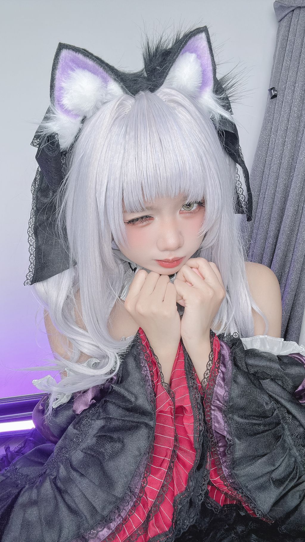 Coser@PoppaChan: Murasaki Shion Dress (Vtuber) (88 photos + 10 videos) 4 Coser@PoppaChan: Murasaki Shion Dress (Vtuber) (88 photos + 10 videos) 4