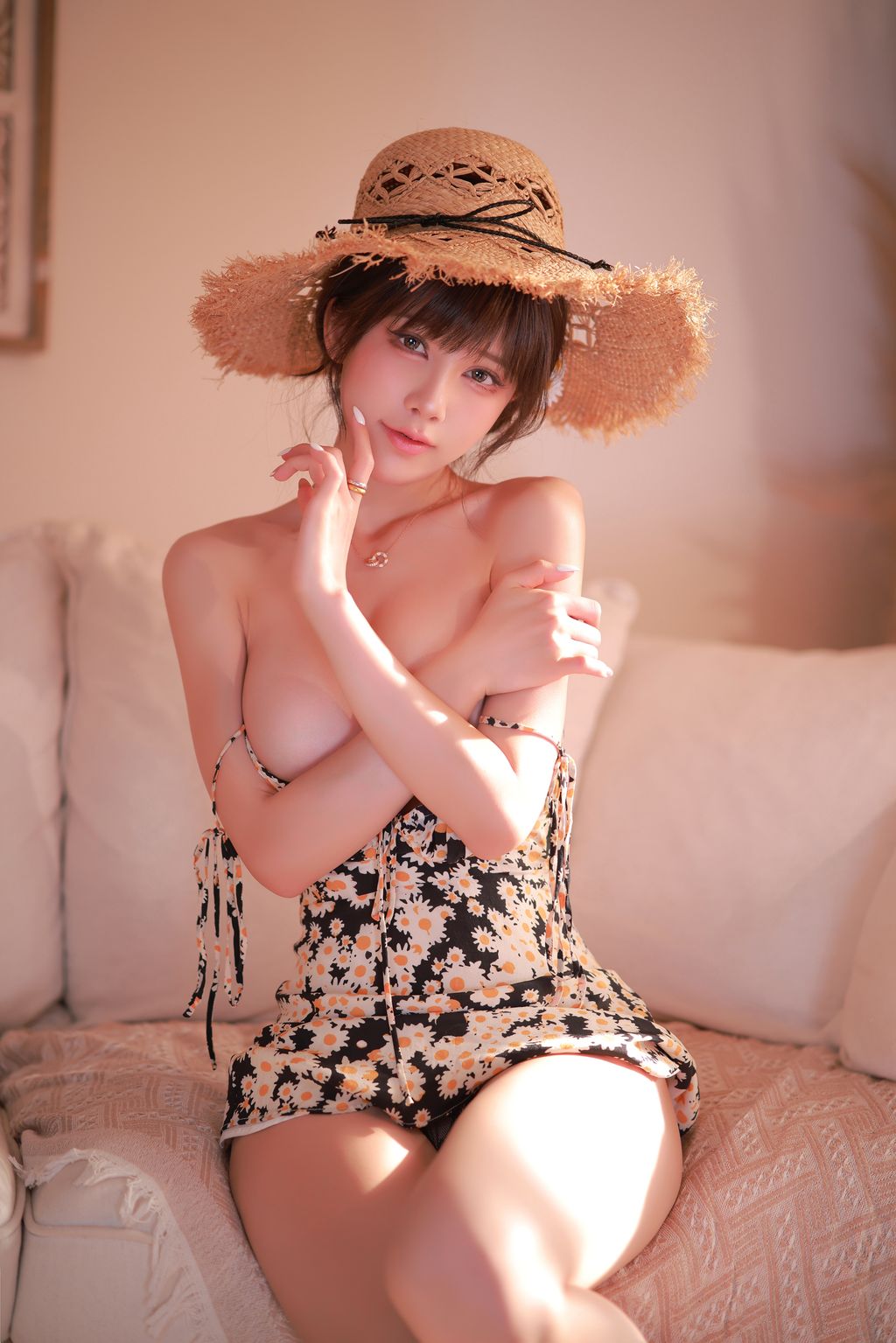 Coser@水淼Aqua: Summer Dress (70 photos) 11 Coser@水淼Aqua: Summer Dress (70 photos) 11