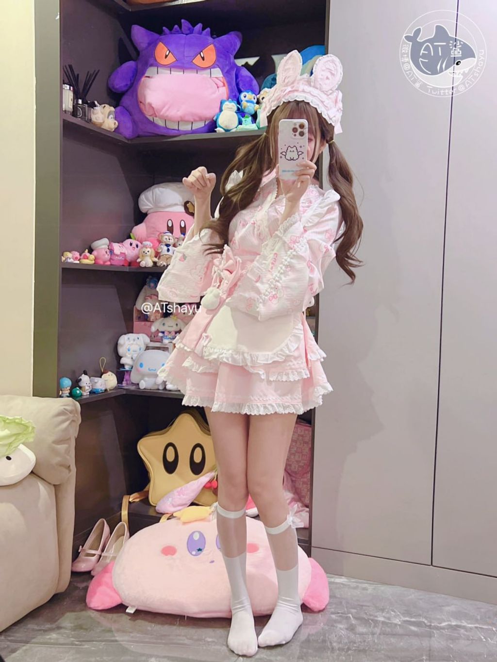 Coser@AT鲨: 赛博萝莉 (90 photos + 2 videos)