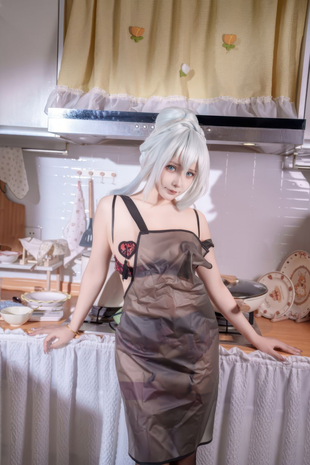 Coser@抱走莫子aa: 雪女厨娘 (68 photos + 6 videos) 11 Coser@抱走莫子aa: 雪女厨娘 (68 photos + 6 videos) 11