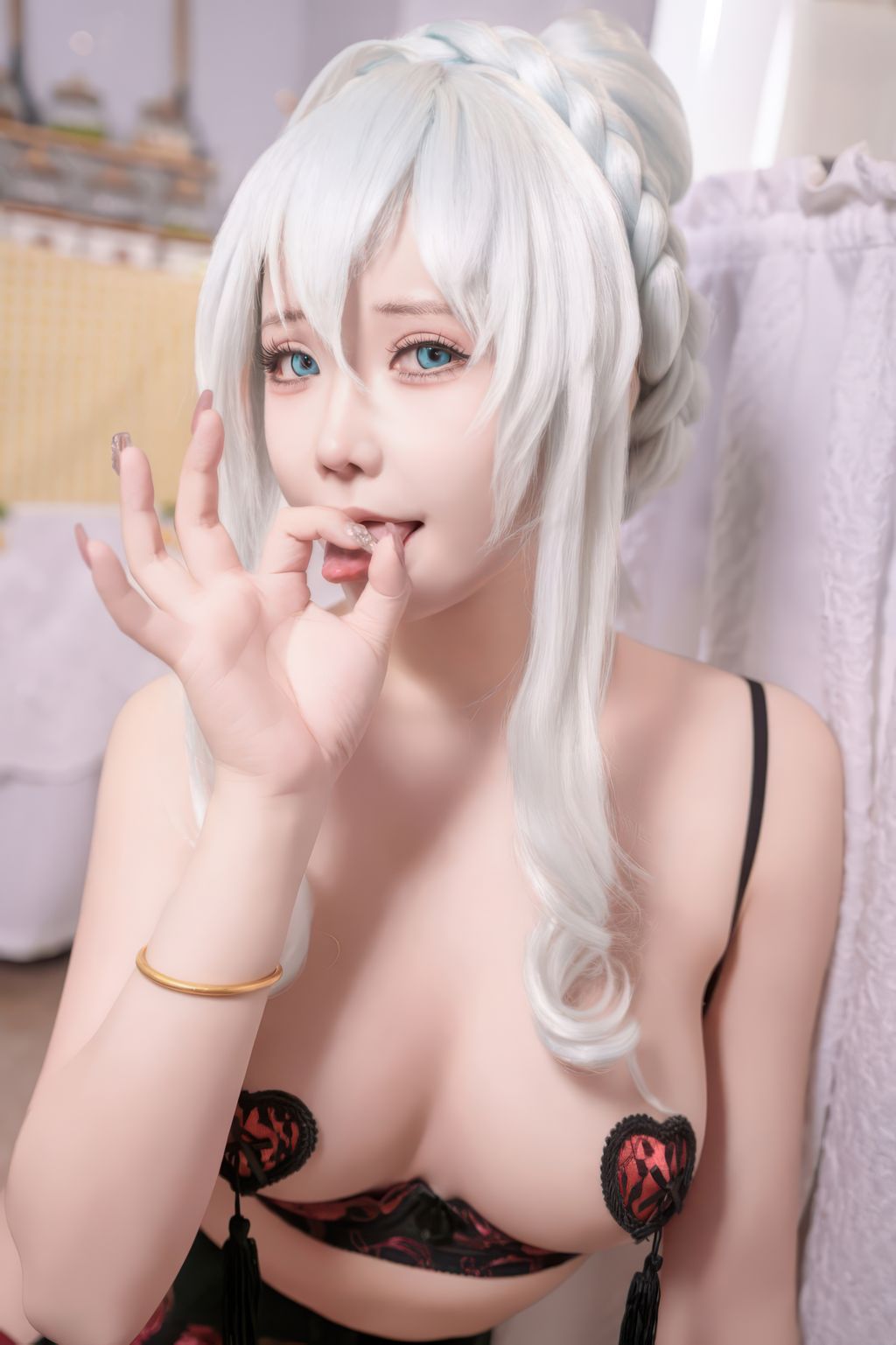 Coser@抱走莫子aa: 雪女厨娘 (68 photos + 6 videos) 0 Coser@抱走莫子aa: 雪女厨娘 (68 photos + 6 videos) 0