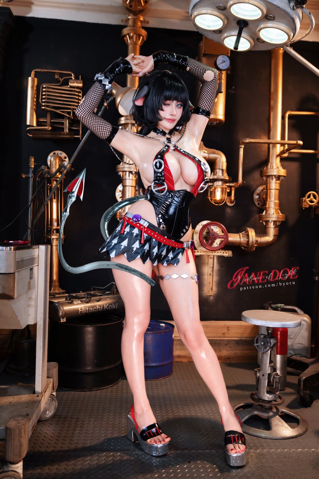 Coser@Byoru: JaneDoe – Nocturne 绝区零 简·杜-漪光夜曲 (63 photos + 31 videos)